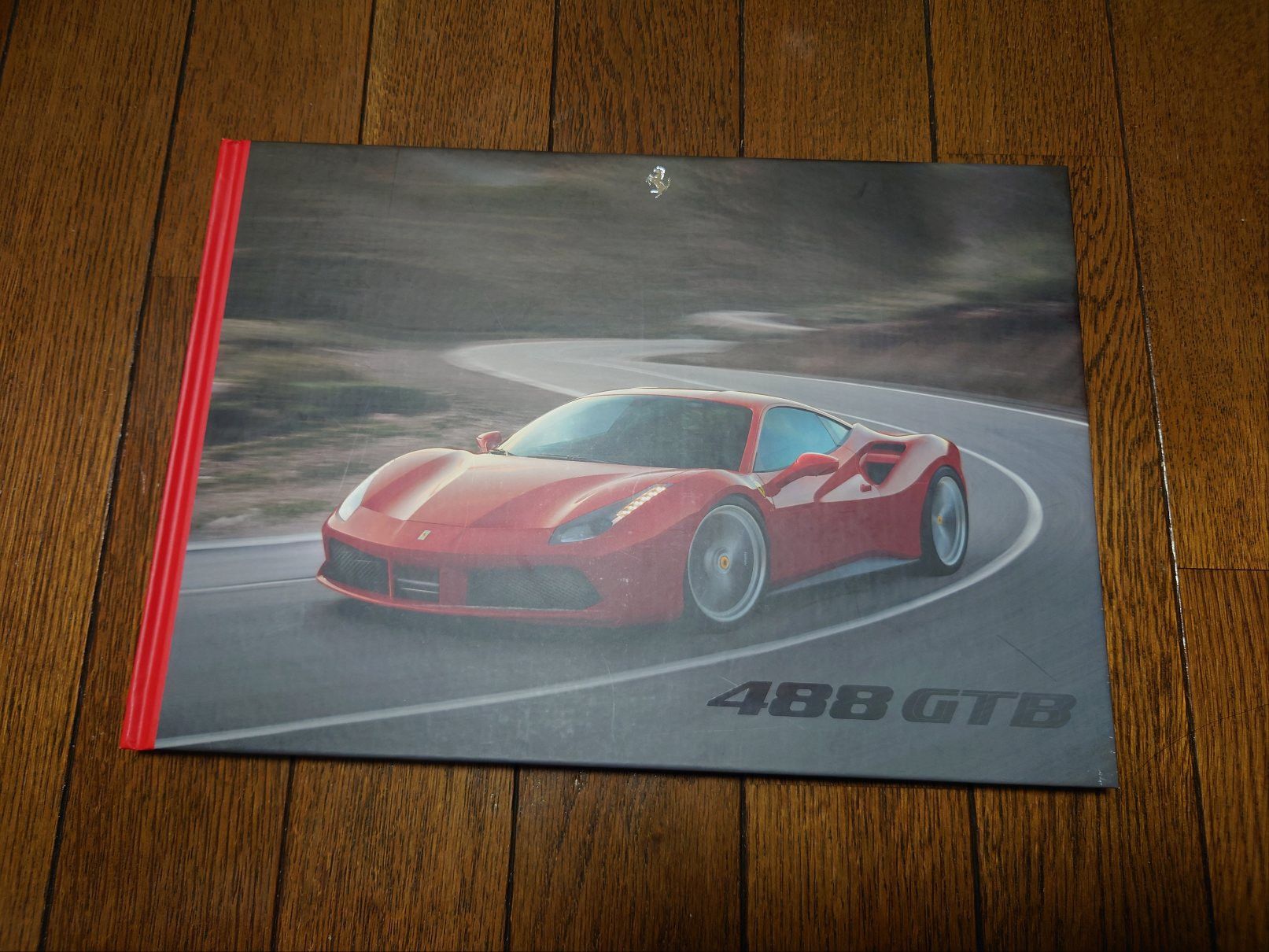 Ferrari Ferrari 488 GTB bag set leather travel luggage red & catalog Size ONE SIZE - 8 Thumbnail