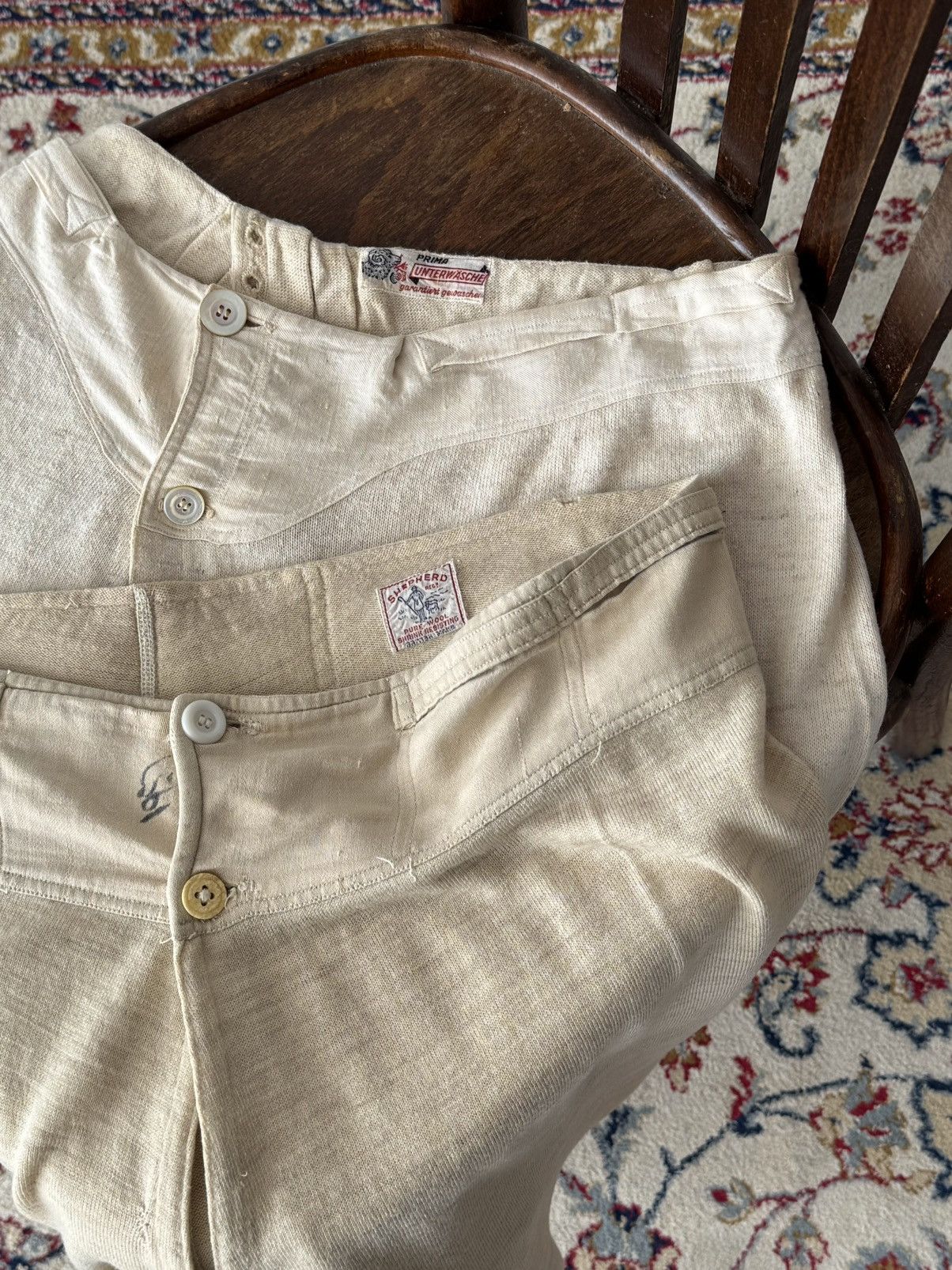 Other 1940s WW2 Era German Army Wool Underwear Shorts Size US 30 / EU 46 - 3 Thumbnail