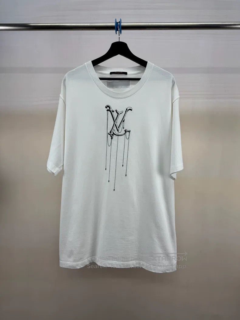 Louis Vuitton Louis Vuitton Water drop embroidered short sleeves Size US L / EU 52-54 / 3 - 1 Thumbnail