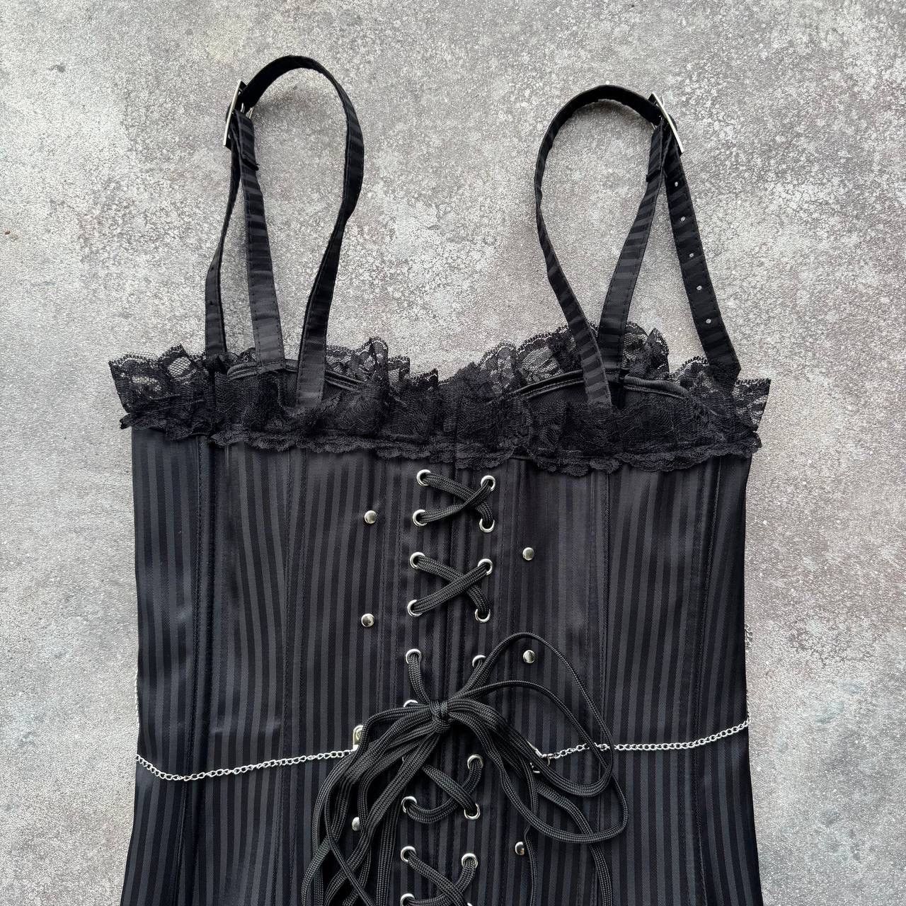 20471120 Amazing Gothic Super Sexy Corset Top Size M / US 6-8 / IT 42-44 - 8 Thumbnail