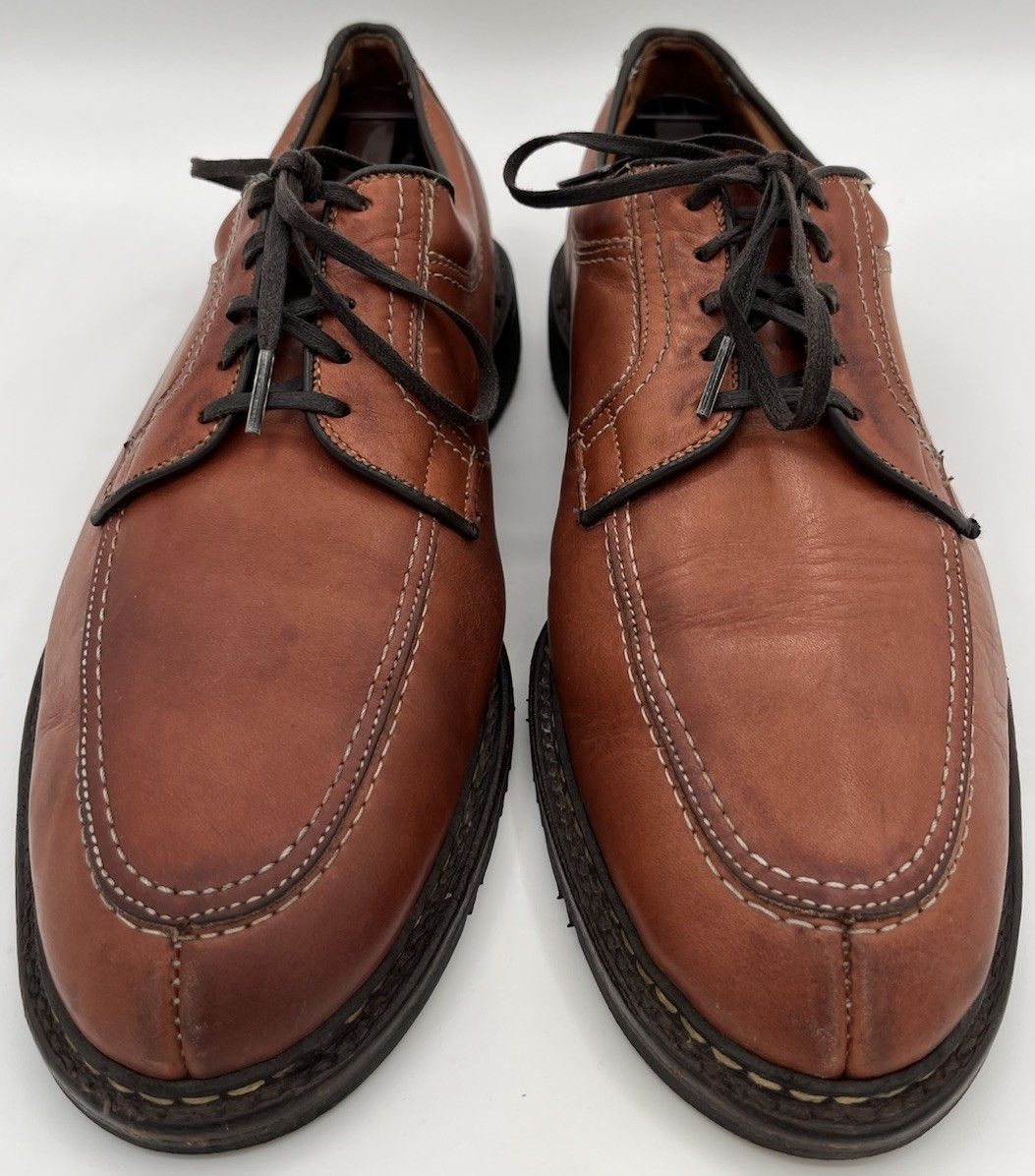 Allen Edmonds Allen Edmonds WILBERT Size 10.5 D Chili Brown Oxford Leather Size US 10.5 / EU 43-44 - 2 Thumbnail