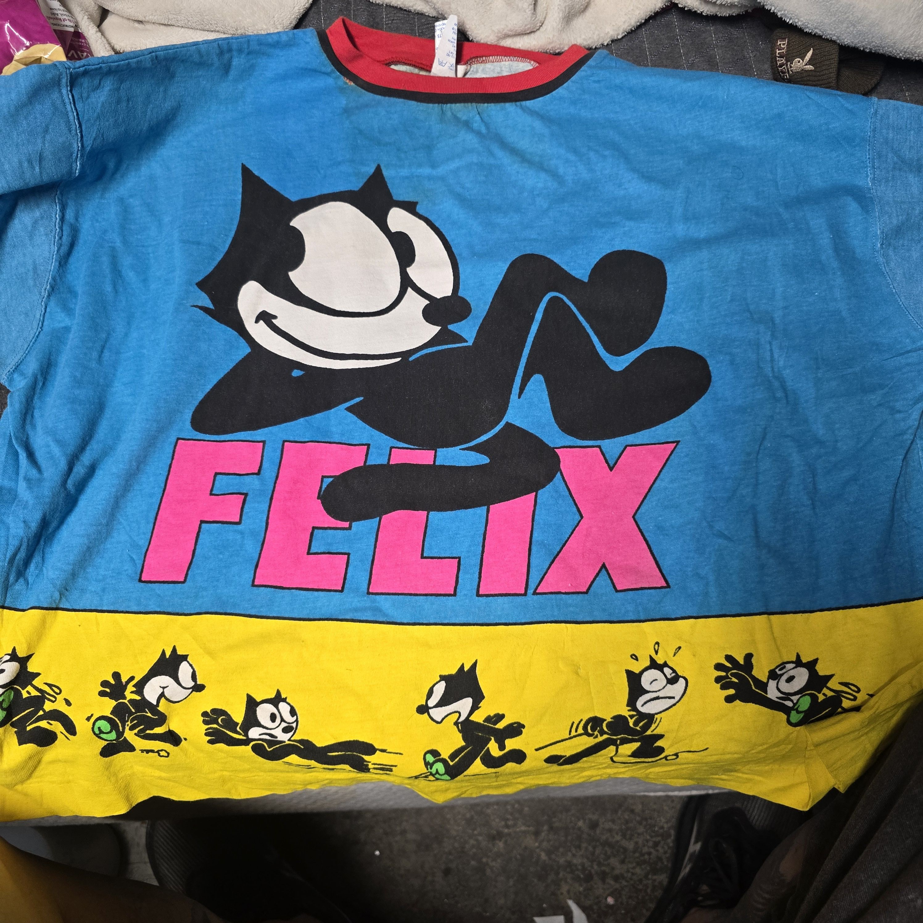 Other Vintage felix the cat OSFA tag 80s 90s Size US L / EU 52-54 / 3 - 4 Thumbnail