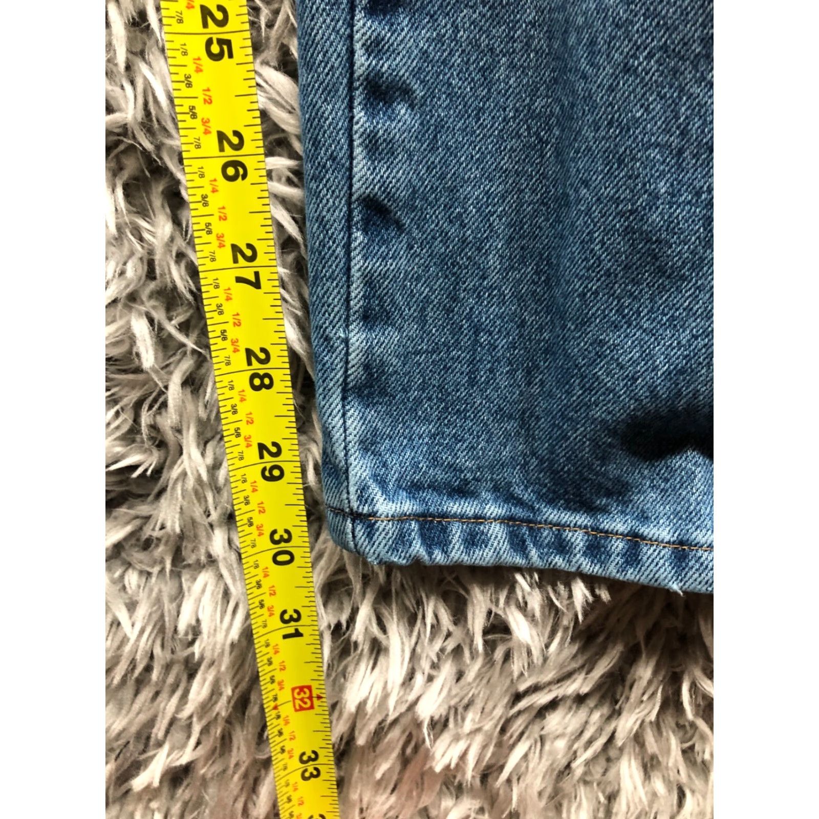 Vintage Rustler Jeans Main Point Brand Rustler Mens 38x32 Straight Mid Wash Blue Size US 38 / EU 54 - 3 Thumbnail