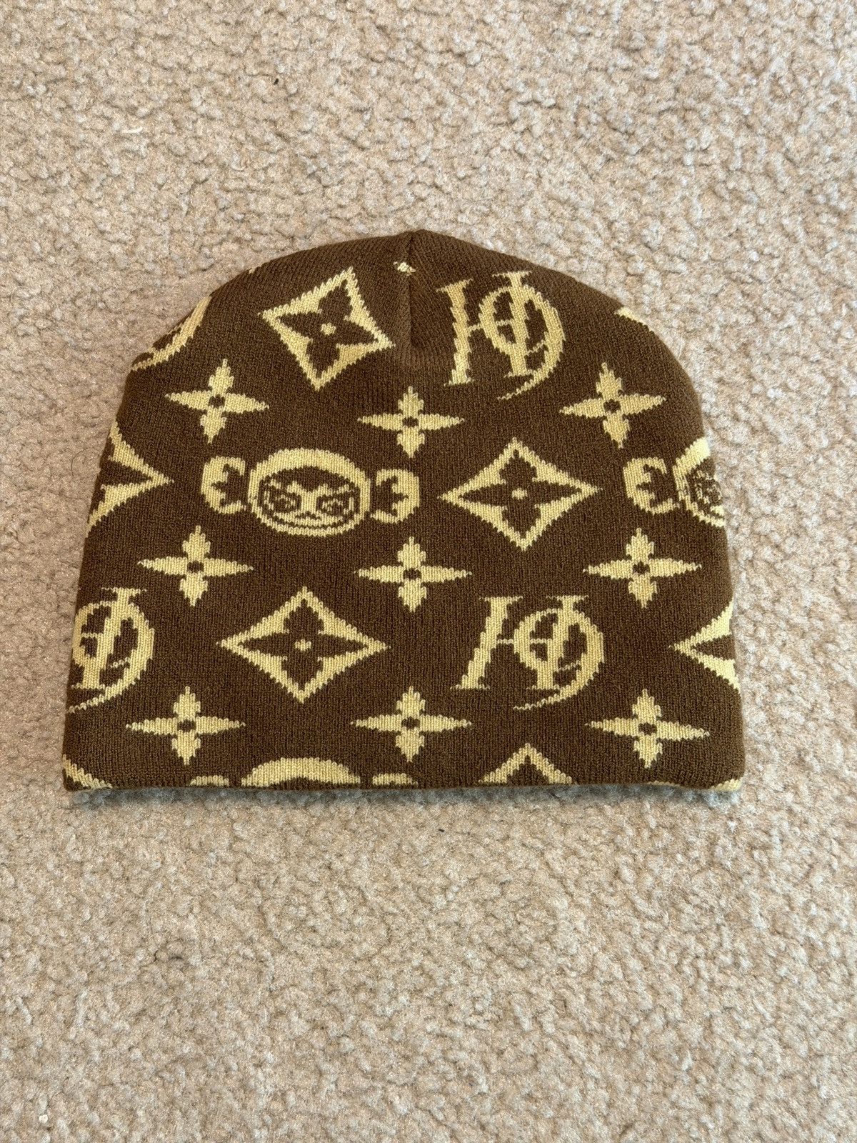 Happy99 Happy99 Threadtek Camo Beanie Blue | Grailed