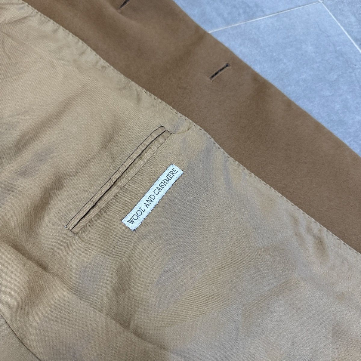 Corneliani Corneliani Linea Sartoria Wool Cashmere Blazer Men Size 52R Size 52R - 17 Thumbnail