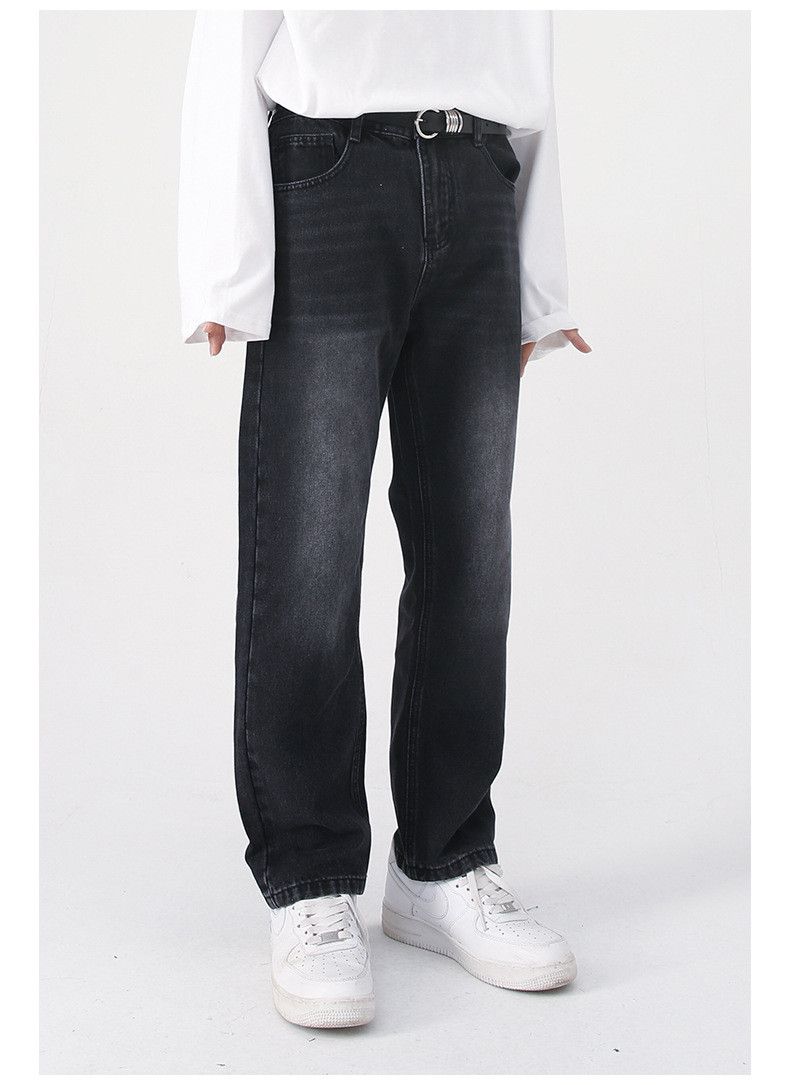 Japanese Brand Japanese style casual straight leg nine-point jeans Size US 32 / EU 48 - 4 Thumbnail
