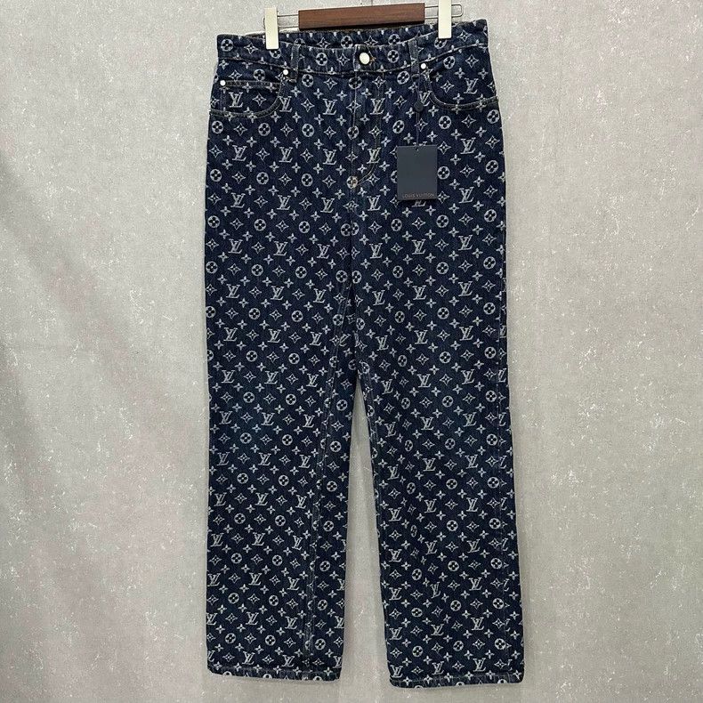 Louis Vuitton Louis Vuitton x Timberland Monogram Jeans Size US 32 / EU 48 - 1 Thumbnail