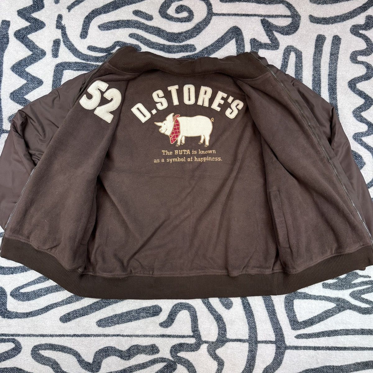 Other The Drug Store’s Reversible Fleece Bomber Jacket L Size US L / EU 52-54 / 3 - 4 Thumbnail