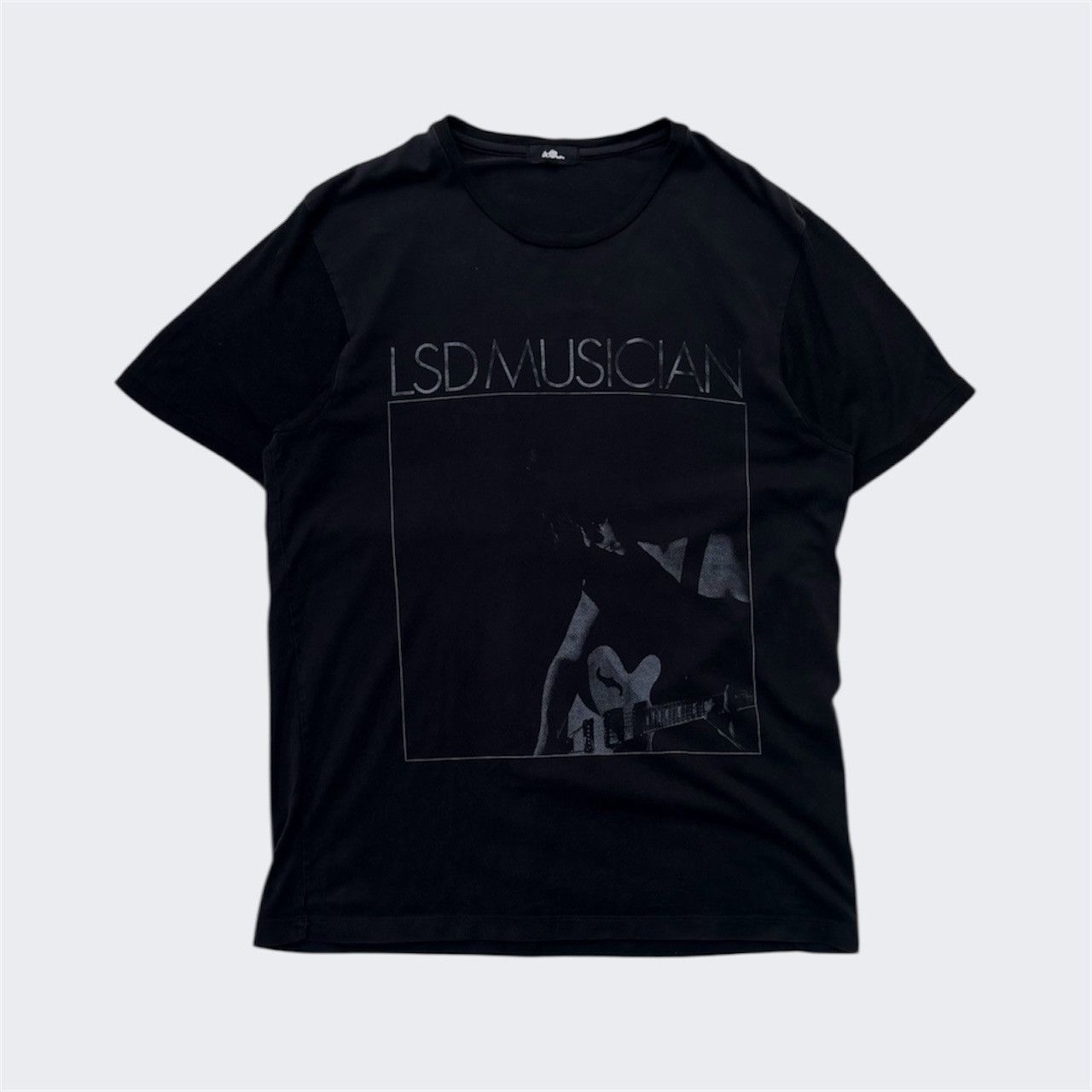 トップス LAD MUSICIAN STANDARD SHIRT SUPER BLACK LAD MUSICIAN【ラッドミュージシャン 】PRINT SUPER BIG T-SHIRT
