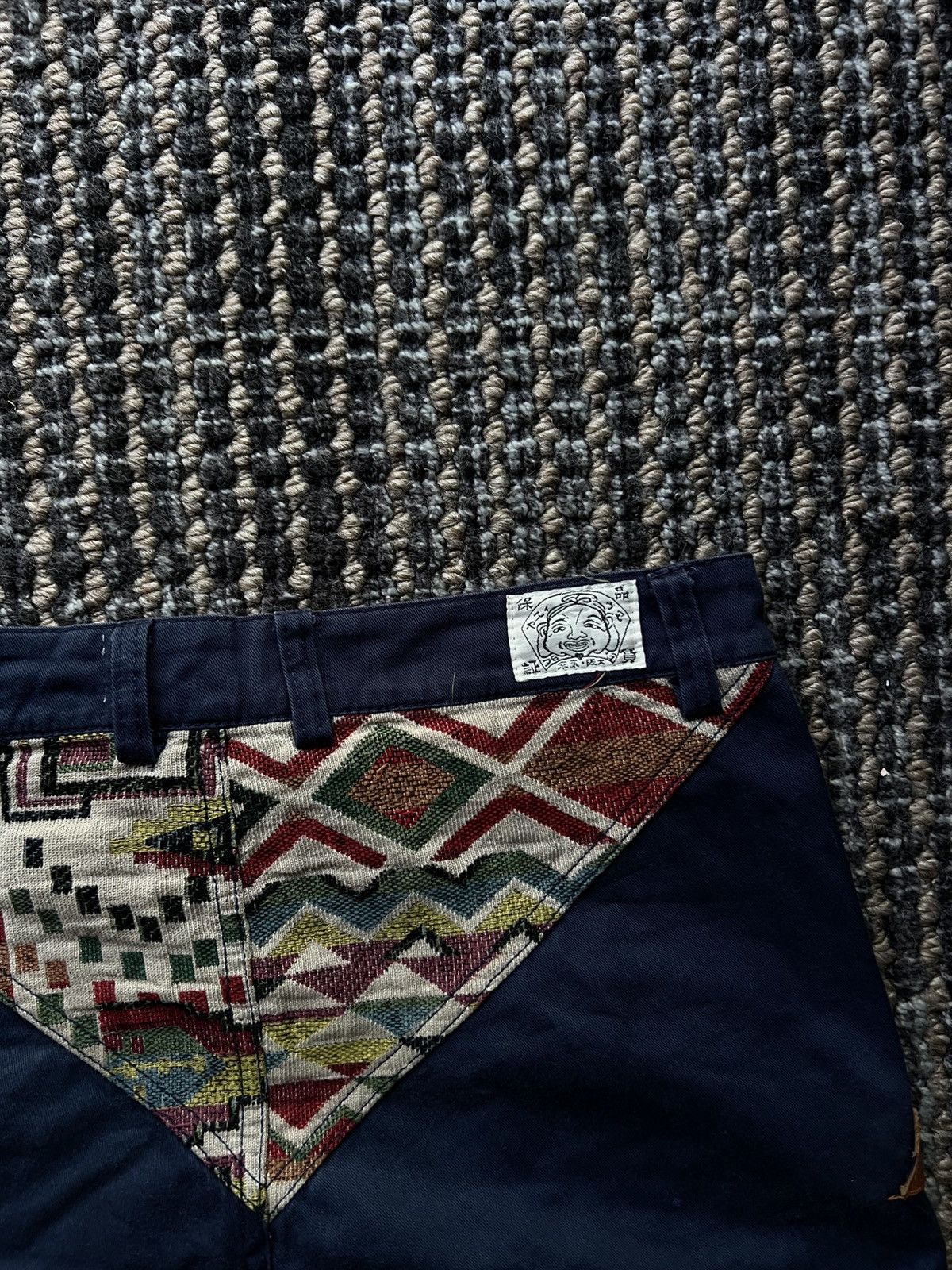 Evisu Evisu Daicock Rare Vintage Ornament Shorts Y2K Size US 32 / EU 48 - 6 Thumbnail
