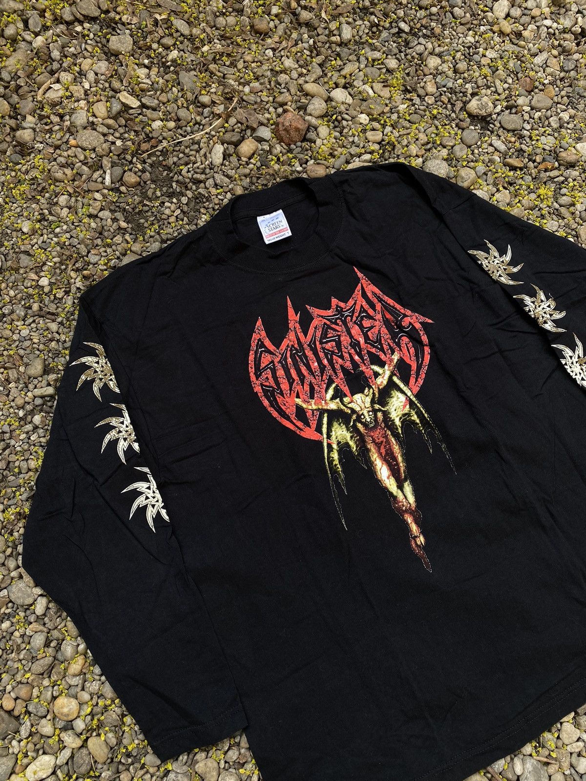 Vintage Vintage Sinister Dark Metal Longsleeve Size US XL / EU 56 / 4 - 4 Thumbnail