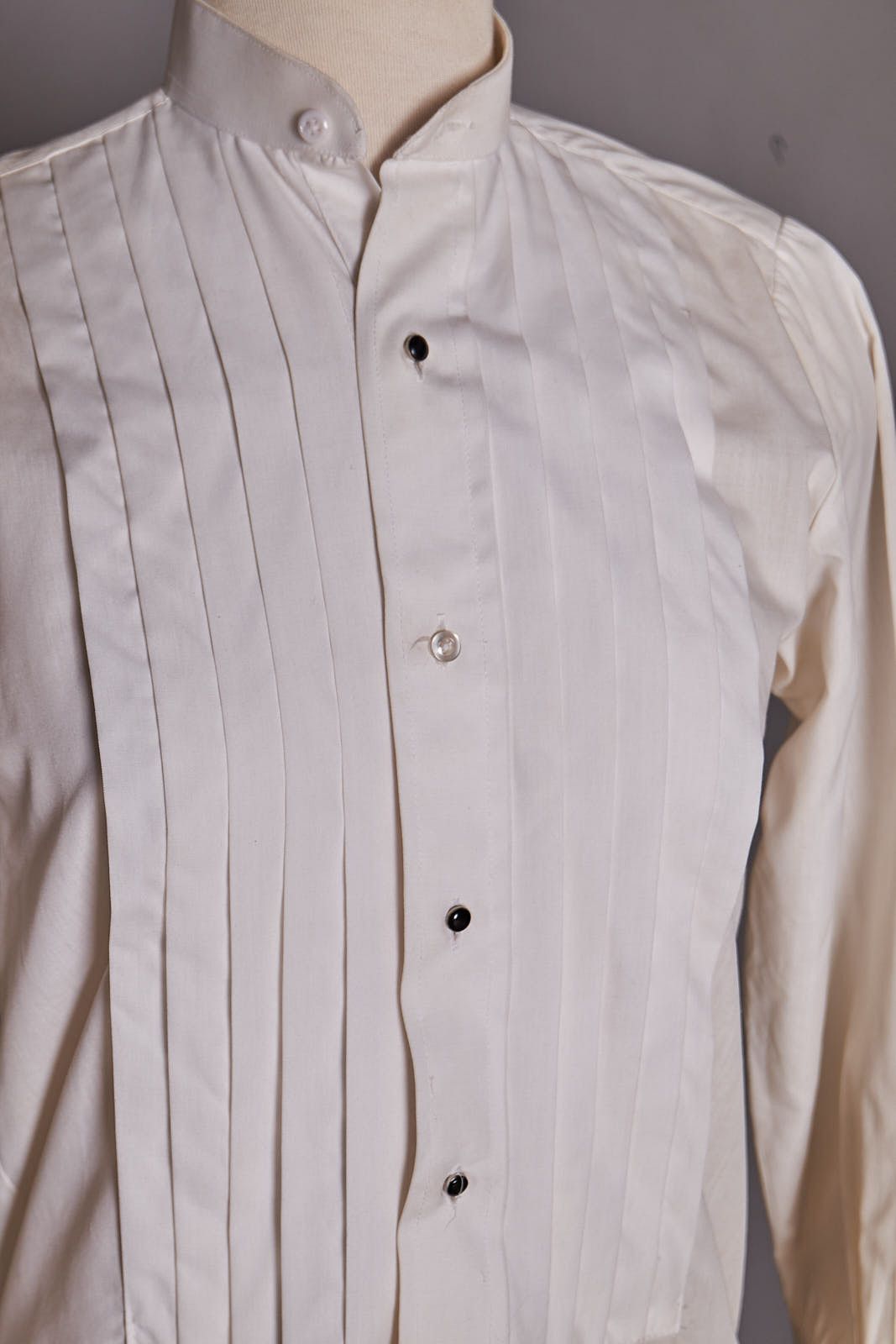 Vintage 1970s Lord West Tuxedo Button Up Shirt Size US XS / EU 42 / 0 - 6 Thumbnail