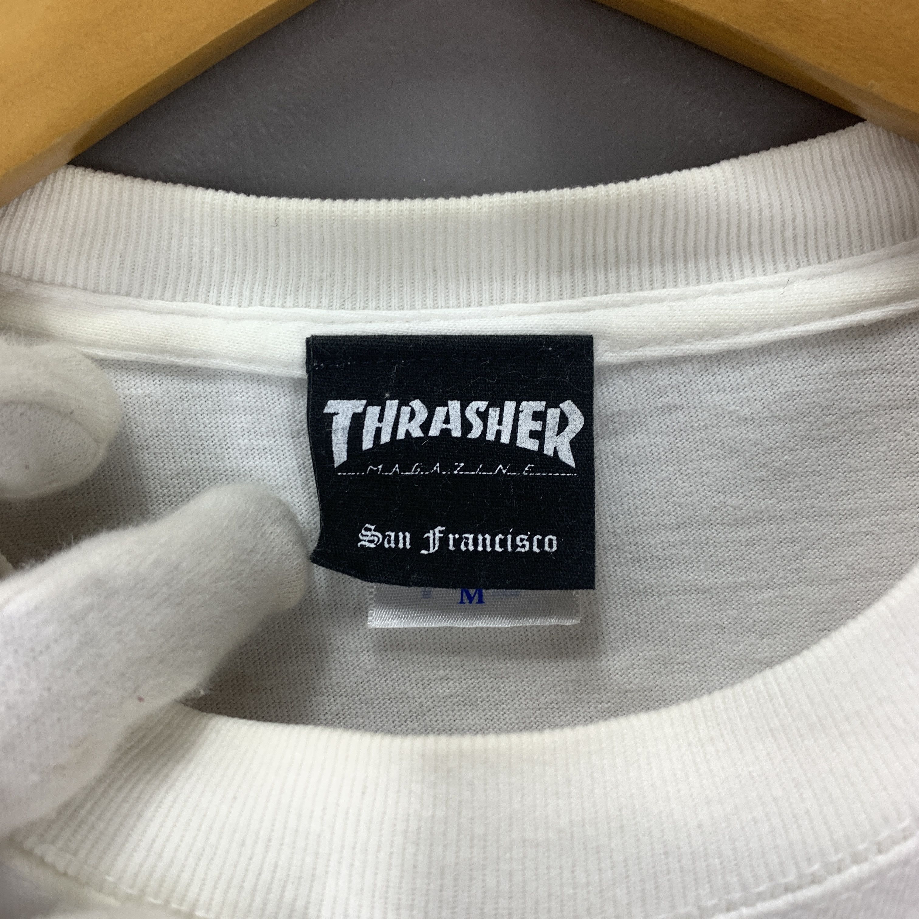 Thrasher THRASHER SKATEBOARD MAGAZINE T Shirt #1815/08 Size US M / EU 48-50 / 2 - 6 Thumbnail