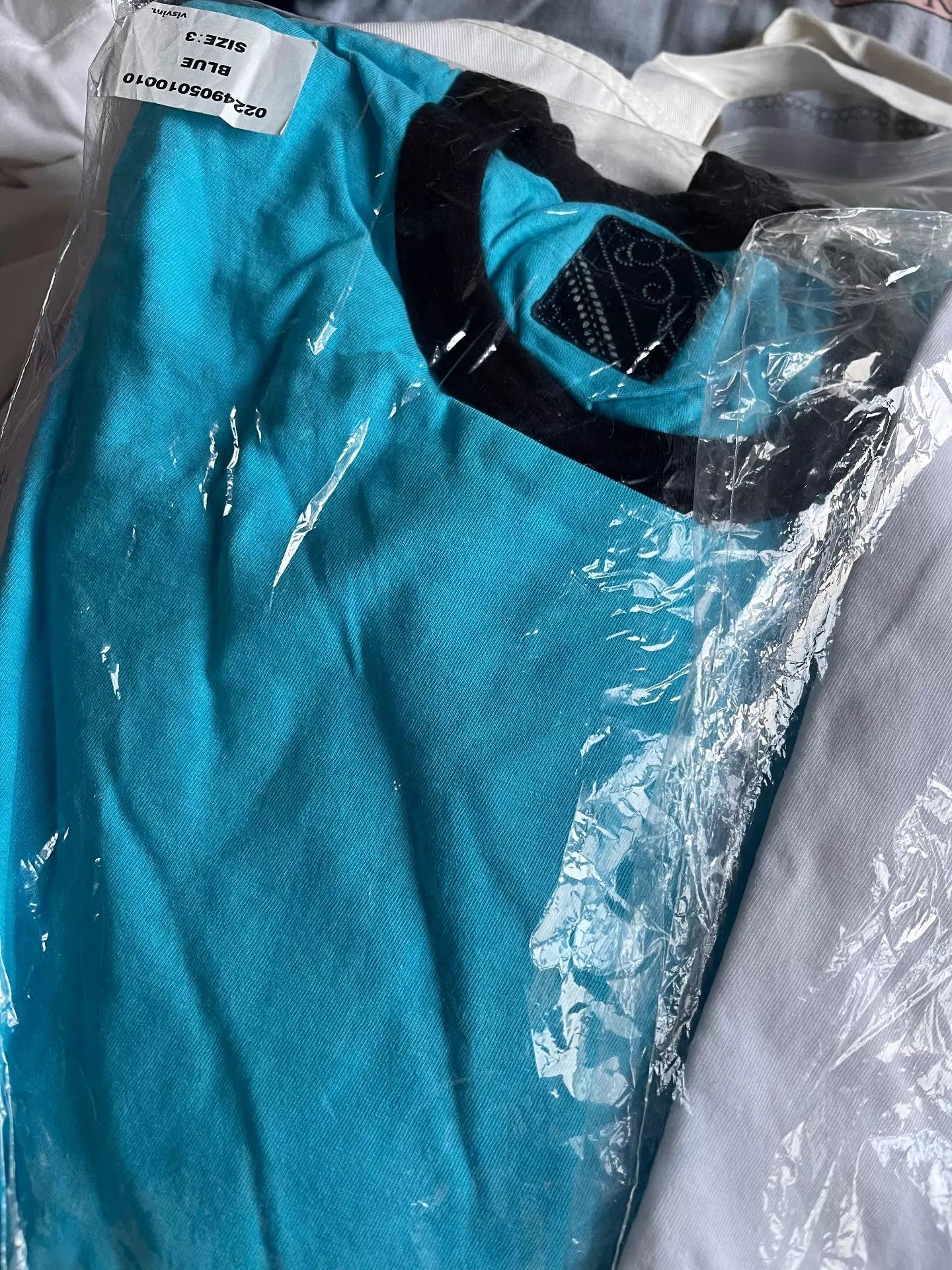 Visvim visvim 2024 ICT JUMBO TEE L/S blue white size 3 Size US L / EU 52-54 / 3 - 3 Thumbnail