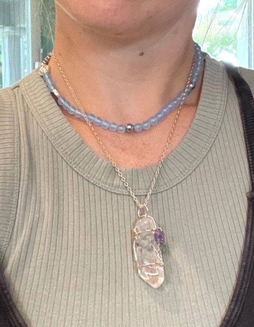 Other CRYSTAL QUARTZ WIRED TREE OF LIFE NECKLACE Size ONE SIZE - 6 Thumbnail