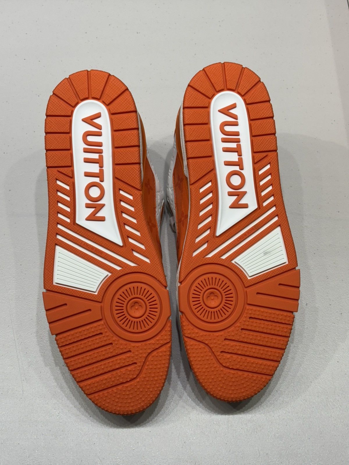 Louis Vuitton Louis Vuitton Orange Trainer Sneakers Size US 10 / EU 43 - 13 Thumbnail
