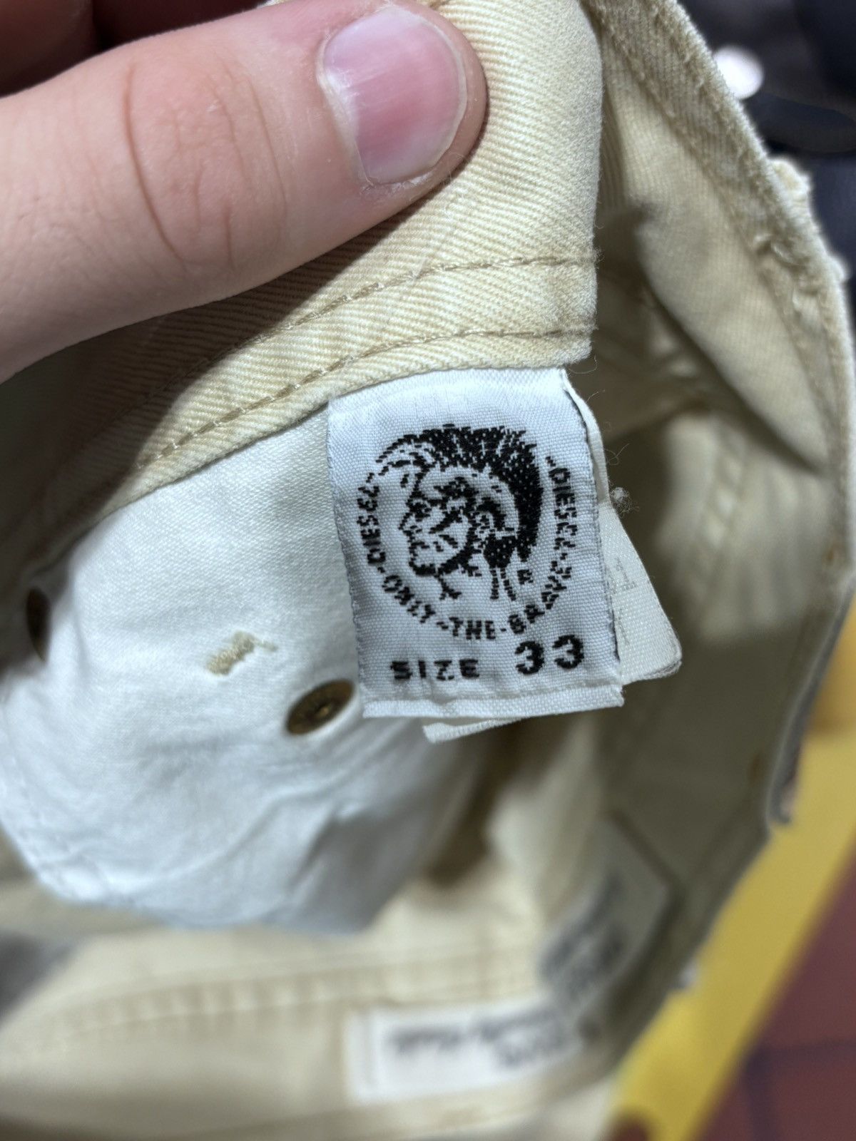 Diesel Custom Baggy Carpenter Jeans Size US 33 - 10 Thumbnail