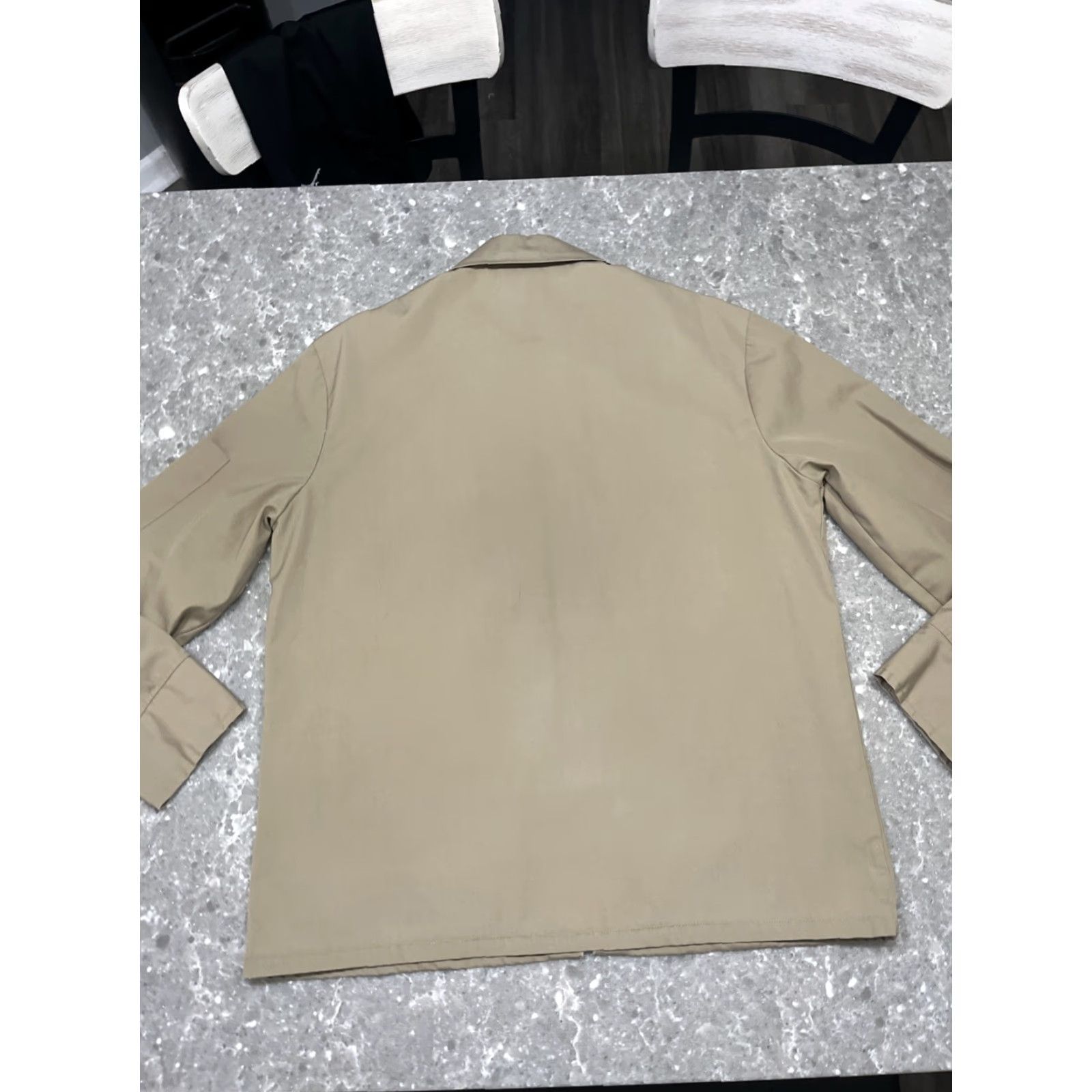 Vintage VINTAGE Flight Apparel Inc Bomber Jacket Mens M Brown Patches Oshkosh Hammonton Airport Short Zip Collared 80s Retro Transportation Aviation Size US M / EU 48-50 / 2 - 8 Thumbnail