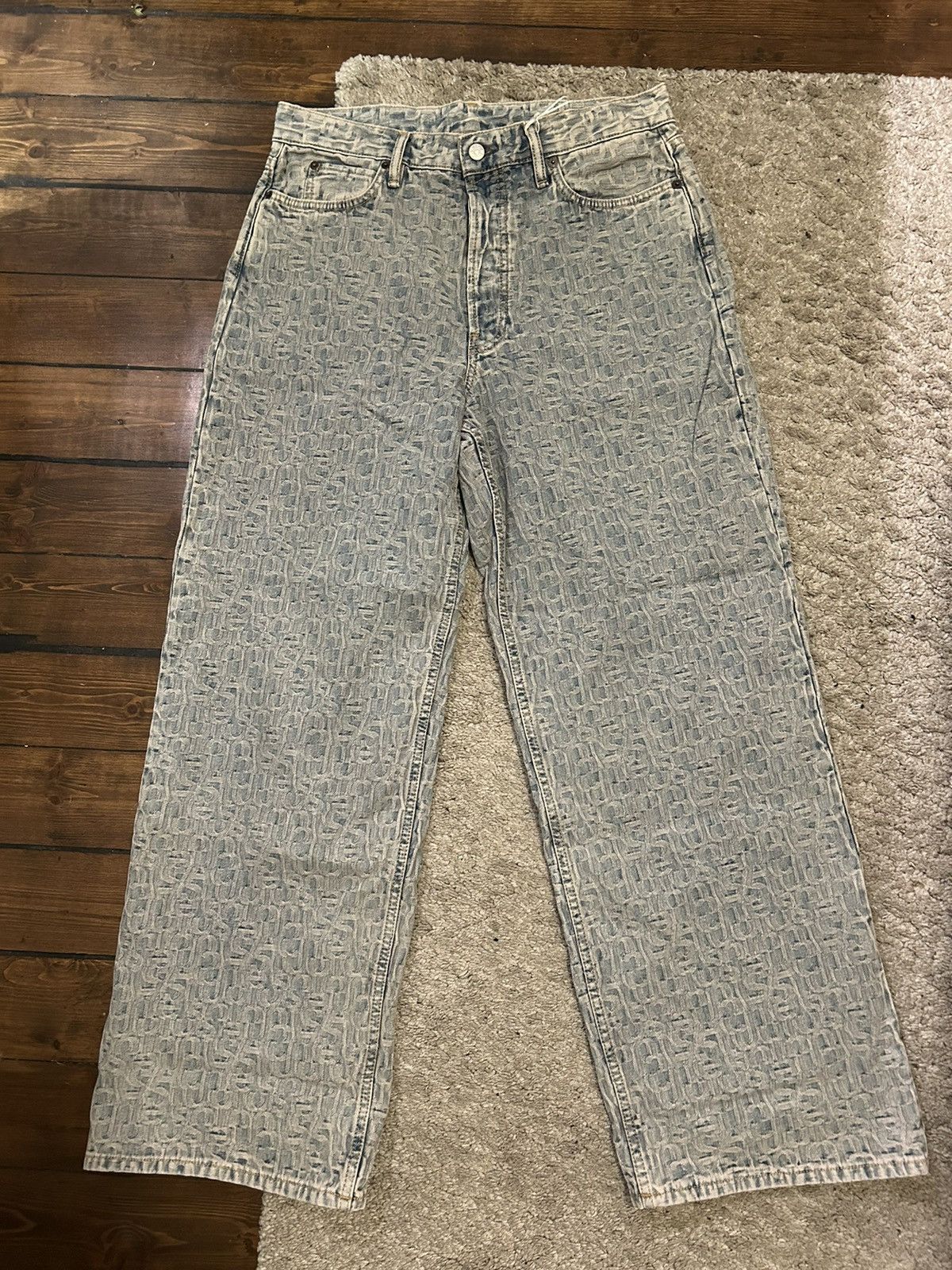 Acne Studios Acne Studios Monogram jeans Size US 33 - 1 Thumbnail