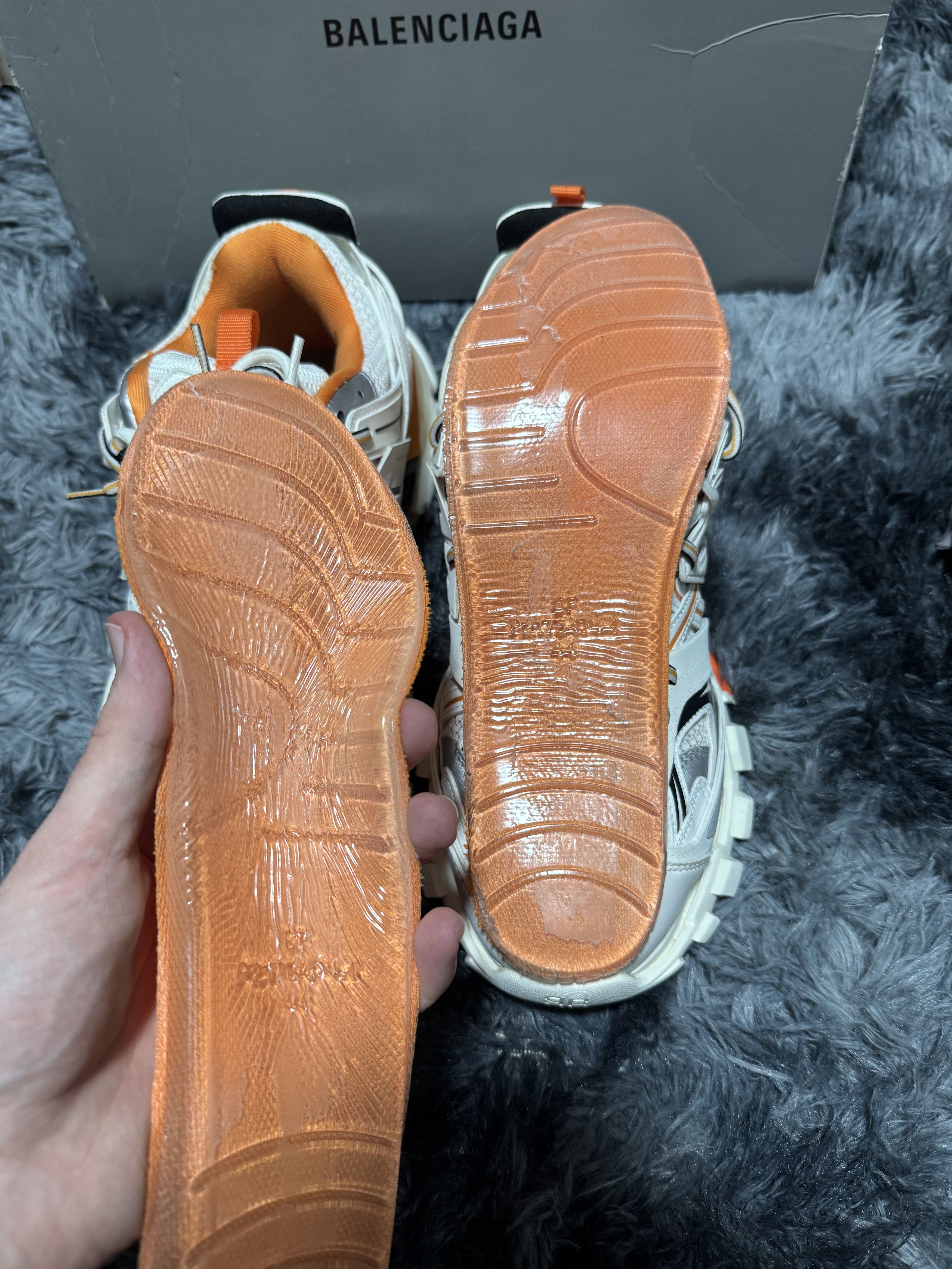 Balenciaga Balenciaga Track Sneaker 'White Orange' Size US 11 / EU 44 - 3 Thumbnail