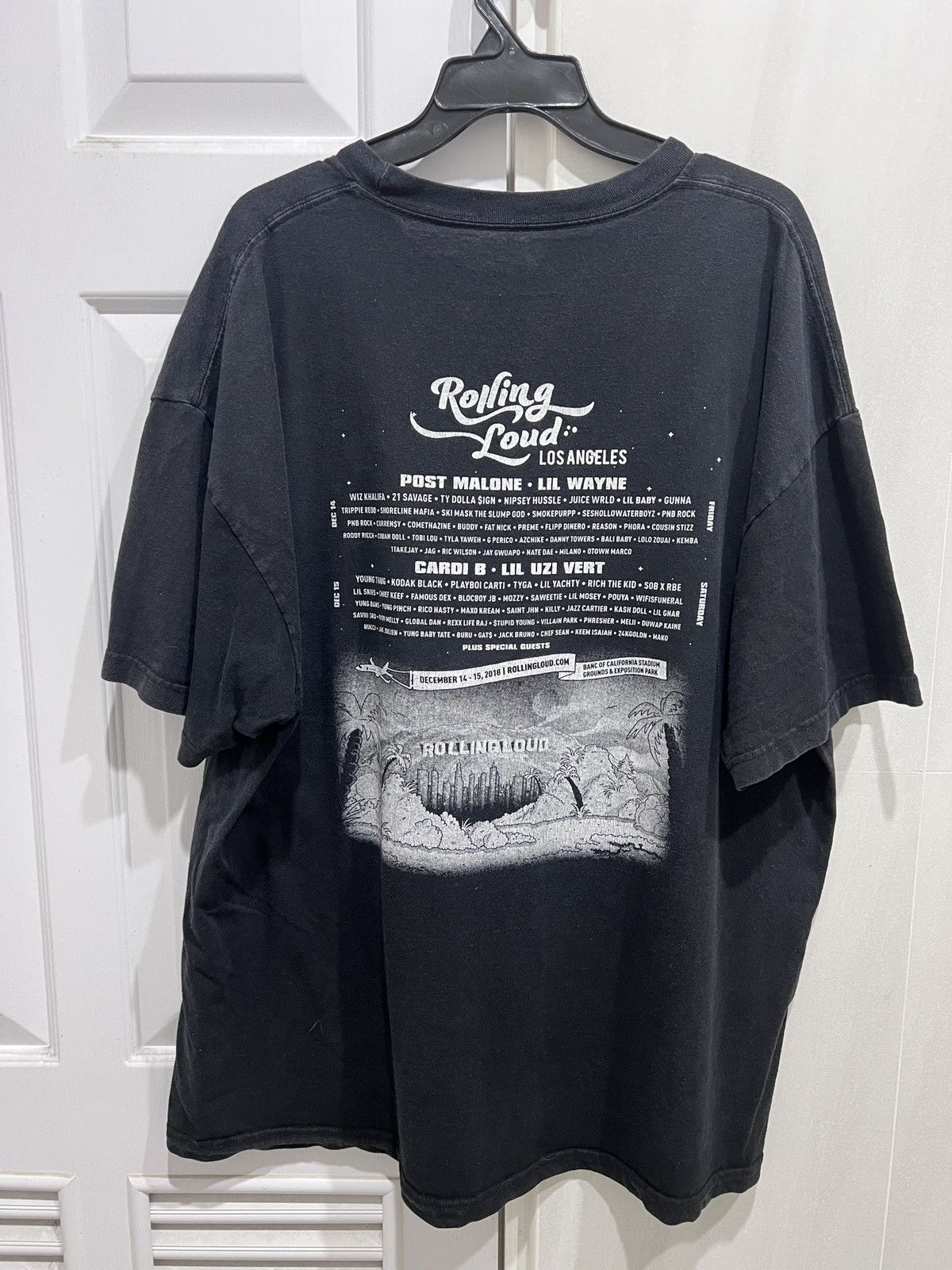 Rap Tees RollingLoud Wiz Khalifa Lil Wayne Nipsey Hussle Faded Hiphop Size US XXL / EU 58 / 5 - 3 Thumbnail