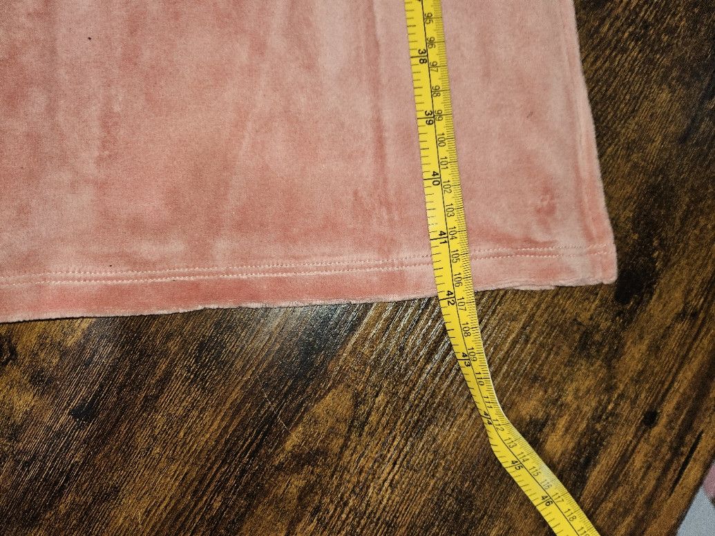 Juicy Couture NWT Juicy Couture Velour Tank Dress Burnt Rose S Size S / US 4 / IT 40 - 7 Thumbnail