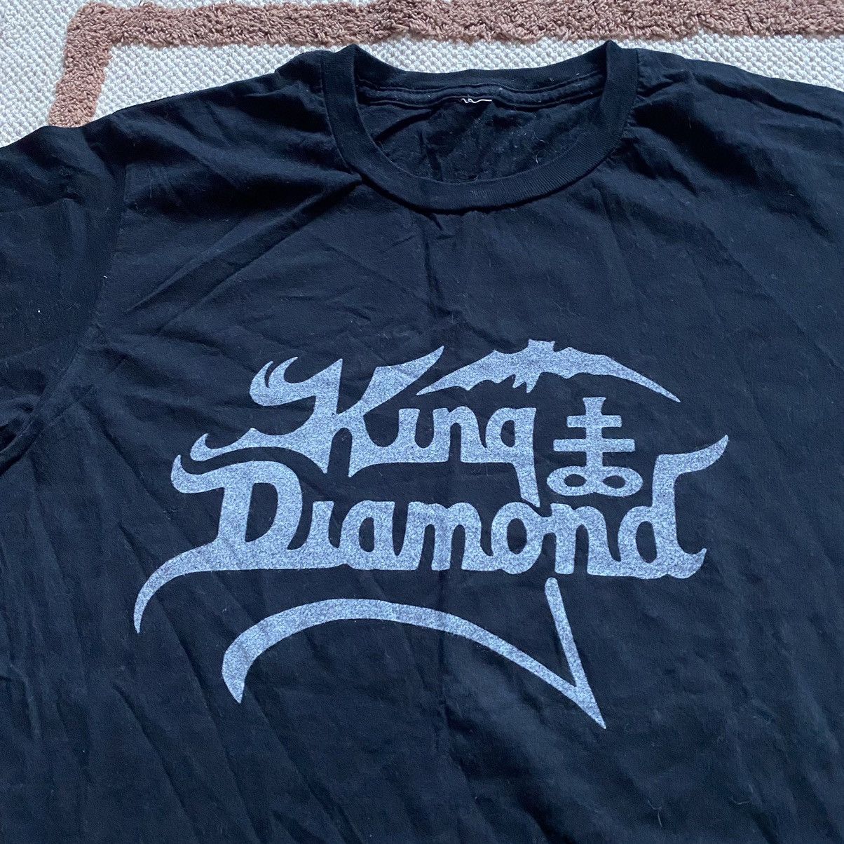 Band Tees VINTAGE KING DIAMOND PRINT T SHIRT Size US S / EU 44-46 / 1 - 2 Thumbnail
