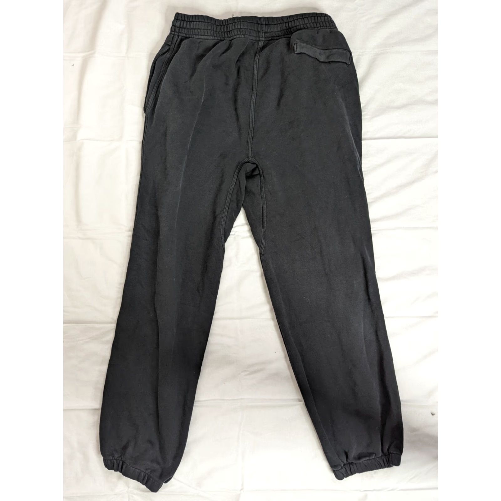 Nike Mens Nike Black Athletic Joggers Size M Fleece Sweatpants Tapered A2M Mens/Womens Size US 31 - 2 Thumbnail