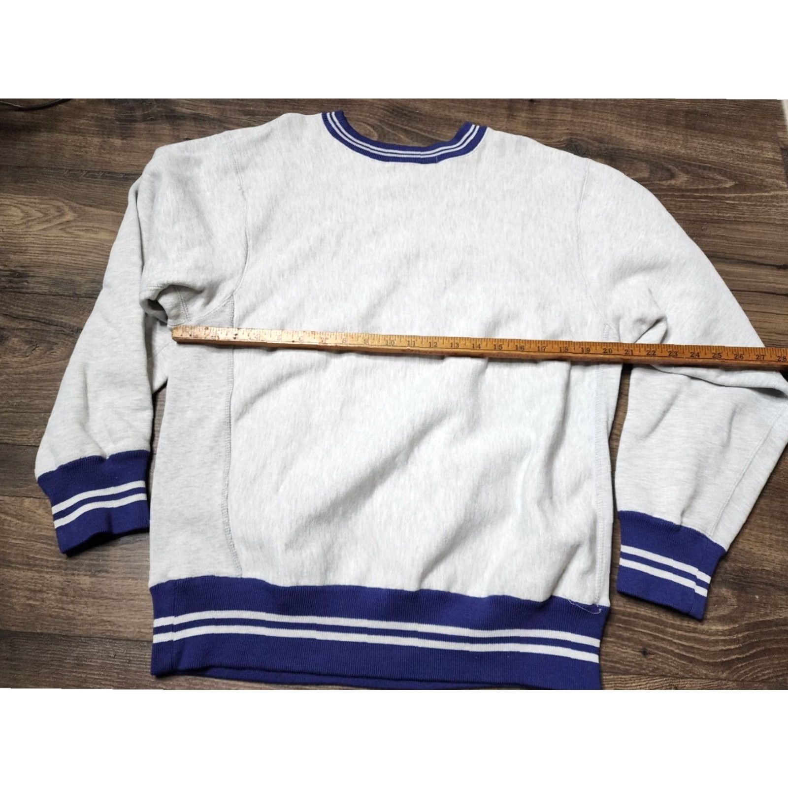 Vintage VINTAGE Caliway Mens L Gray Baltimore University Embroidered Pullover Crewneck Sweatshirt Size US L / EU 52-54 / 3 - 2 Thumbnail