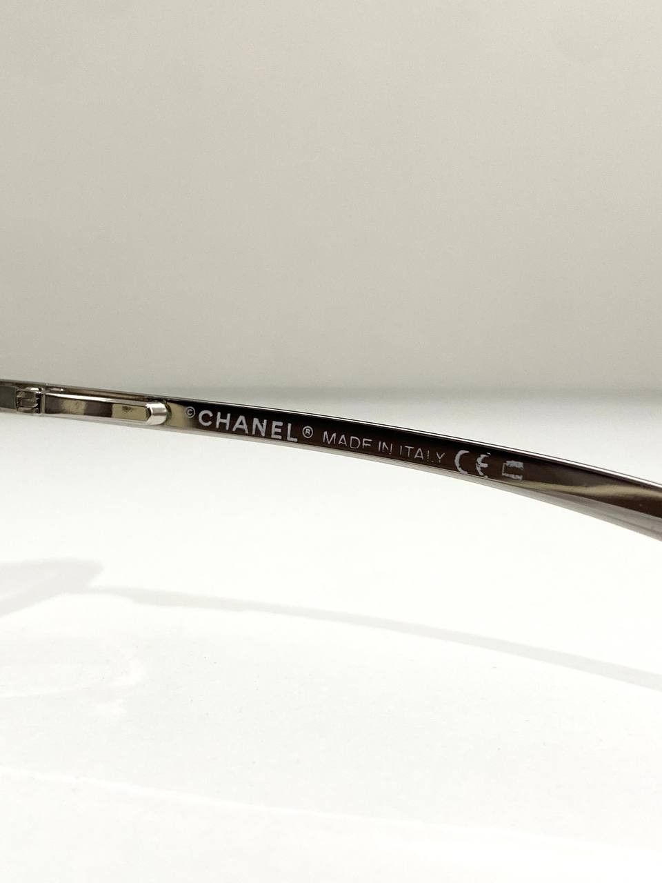 Chanel Chanel CC Logo Aviator Gradient Tint Shield Sunglasses Y2K Size ONE SIZE - 11 Thumbnail