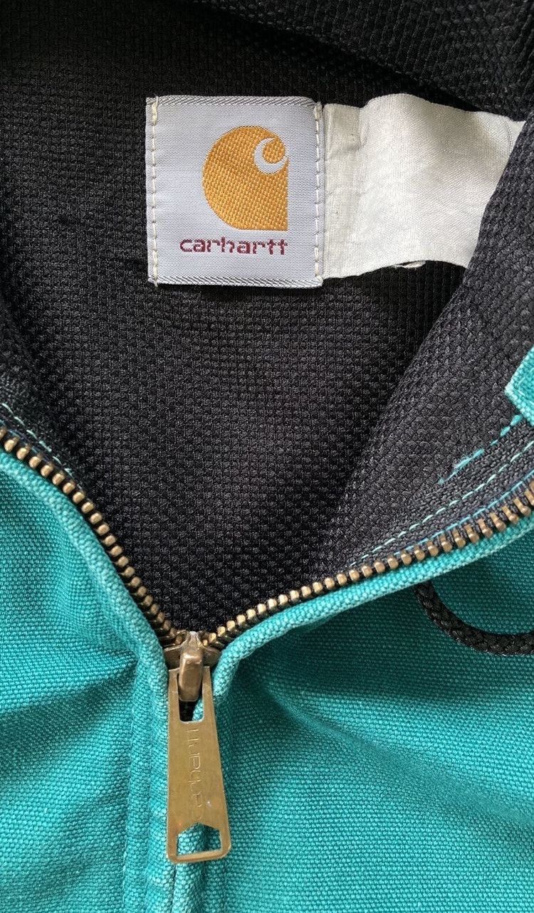 Carhartt Vintage 90s Carhartt Duck Canvas Hooded Jacket Size US M / EU 48-50 / 2 - 9 Thumbnail