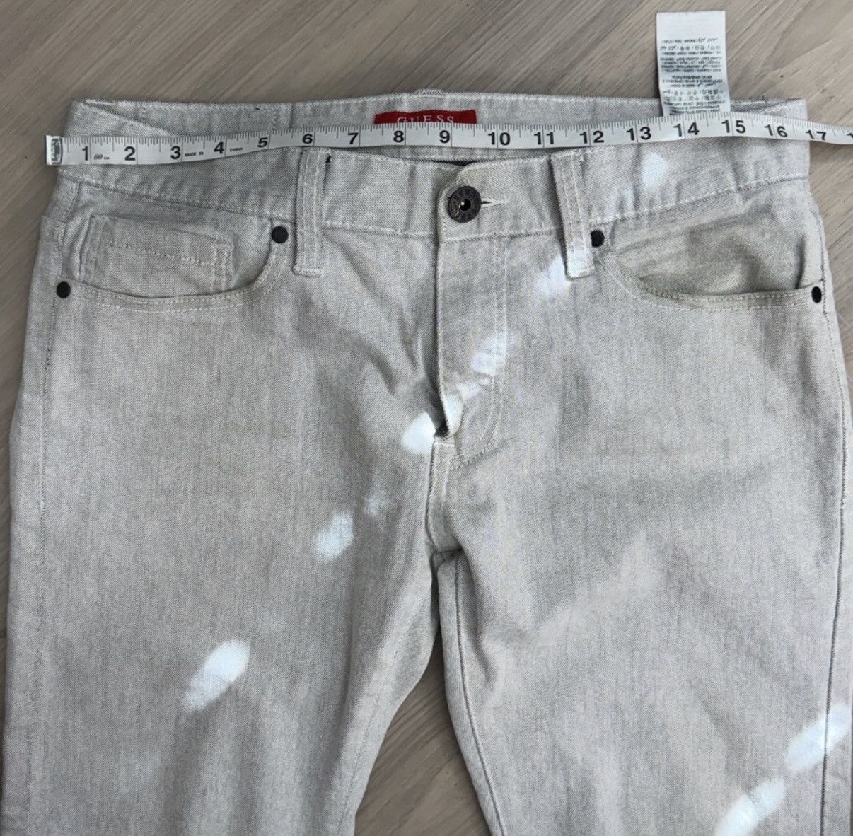 Guess Guess Light Grey Chino Pants Size US 32 / EU 48 - 7 Thumbnail