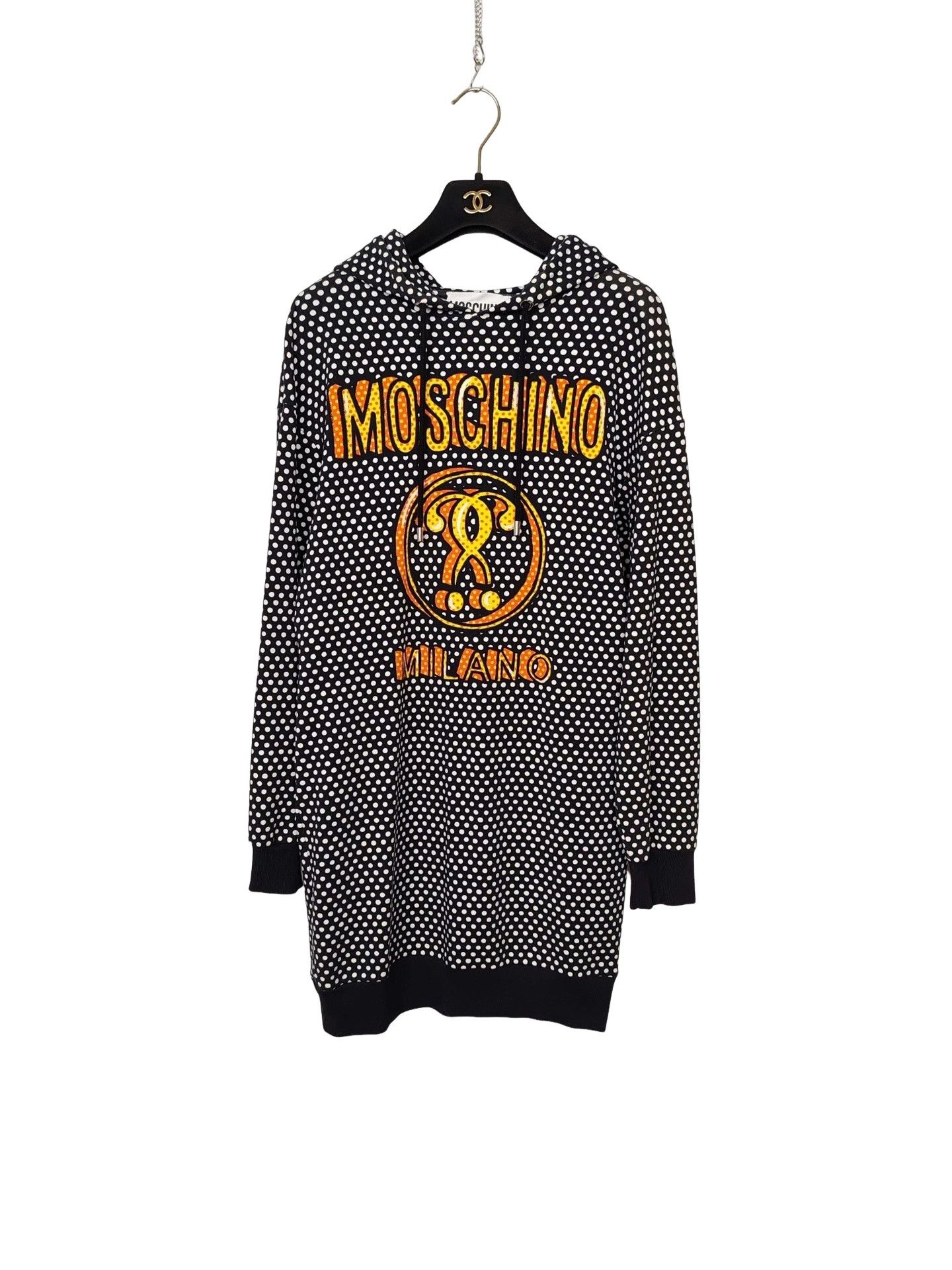 Moschino Moschino Polka Dot Hoodie Dress Size 42 Size M / US 6-8 / IT 42-44 - 1 Thumbnail