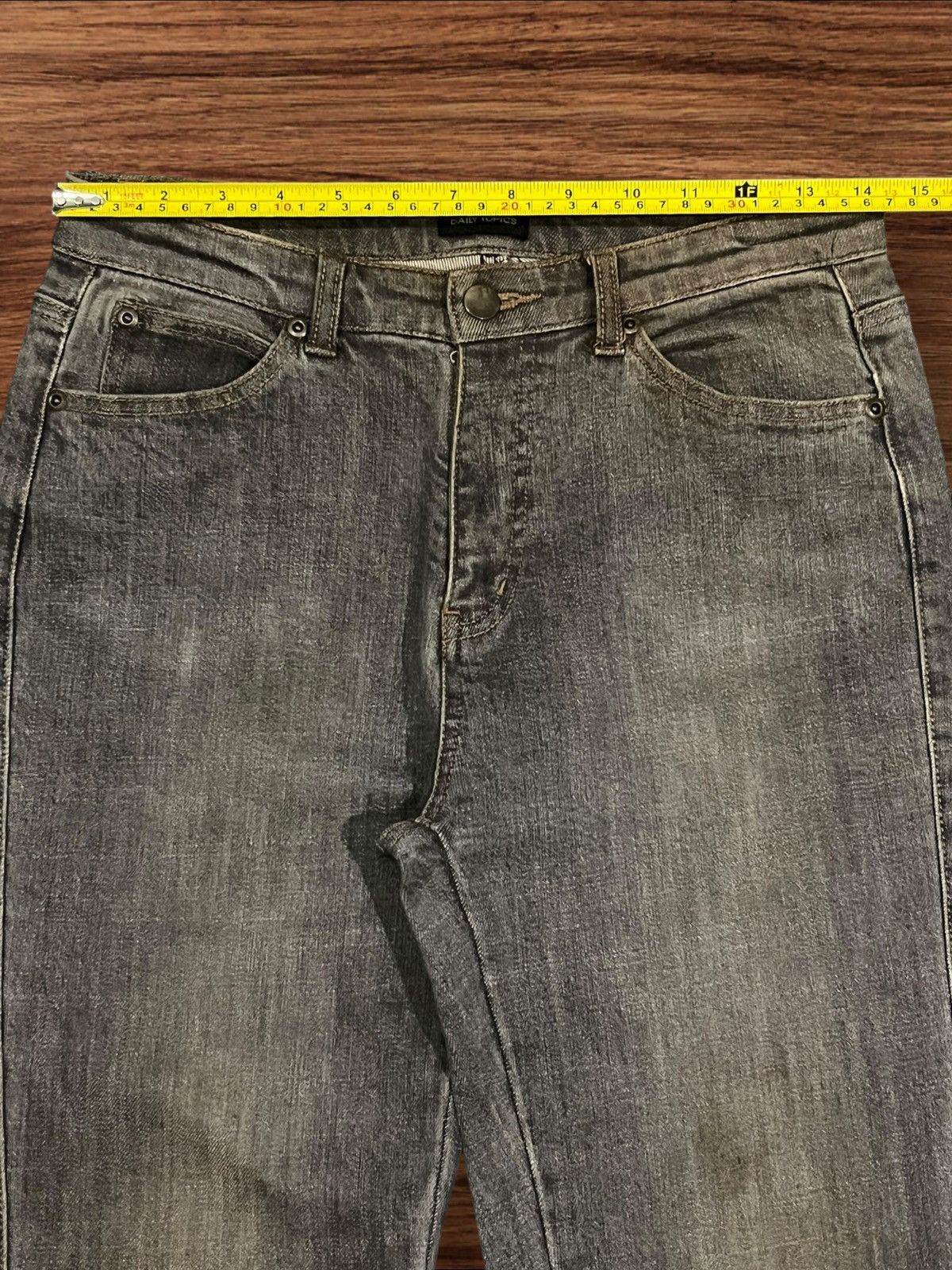Hysteric Glamour × Japanese Brand Vintage Japanese Brand Daily Topic Grunge Style Flare Jeans Size 28" / US 6 / IT 42 - 13 Thumbnail