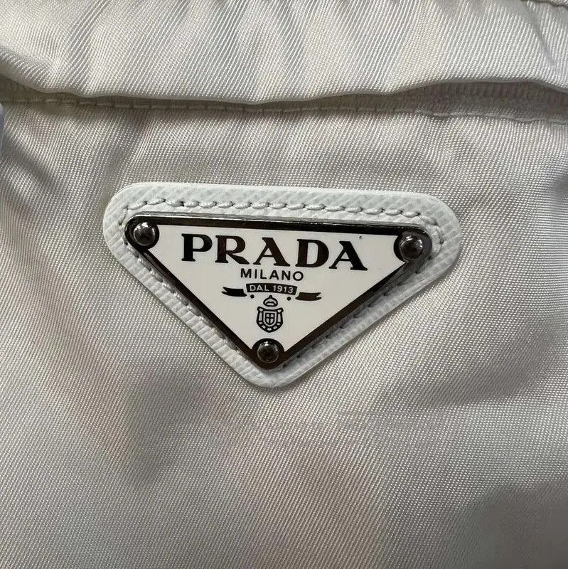 Prada Prada White Cotton Men's T-Shirt. Size US S / EU 44-46 / 1 - 4 Thumbnail