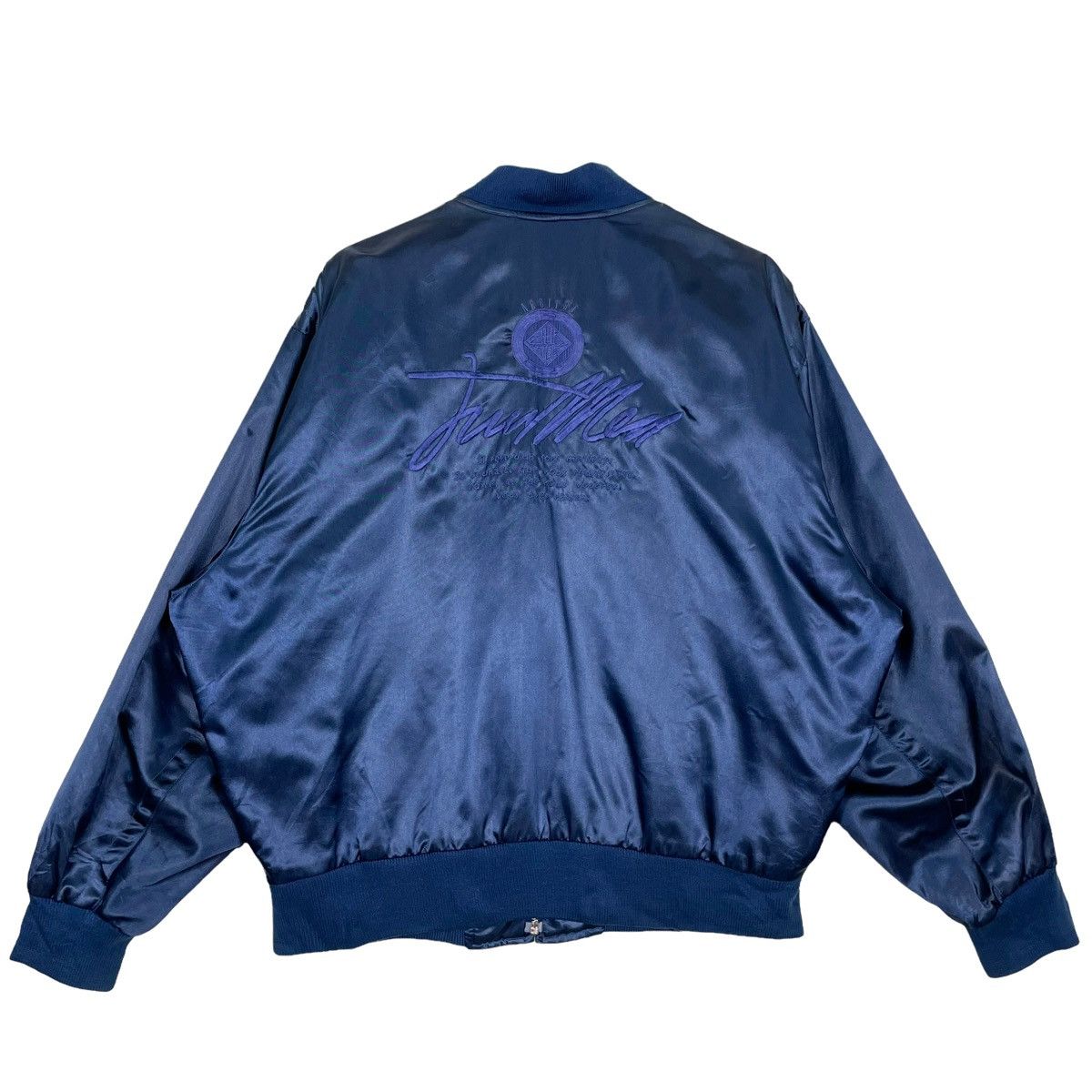 Hysteric Glamour × Japanese Brand 💥80s JUN MEN EMBROIDERY RIOT BOMBER JACKET Size US XL / EU 56 / 4 - 10 Thumbnail