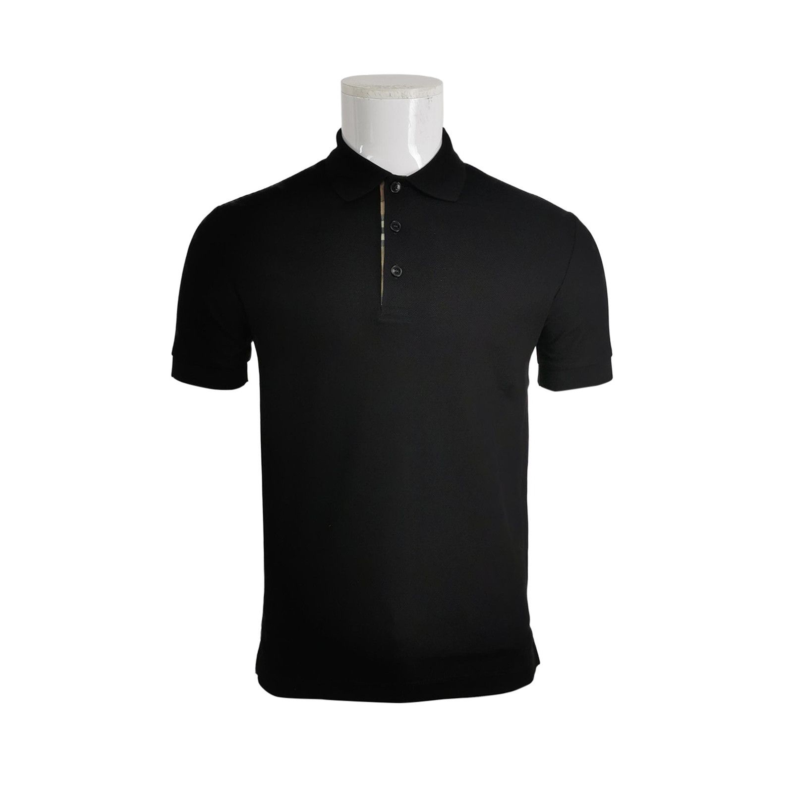 Burberry Burberry Black Cotton Polo Shirt S Size US S / EU 44-46 / 1 - 1 Thumbnail