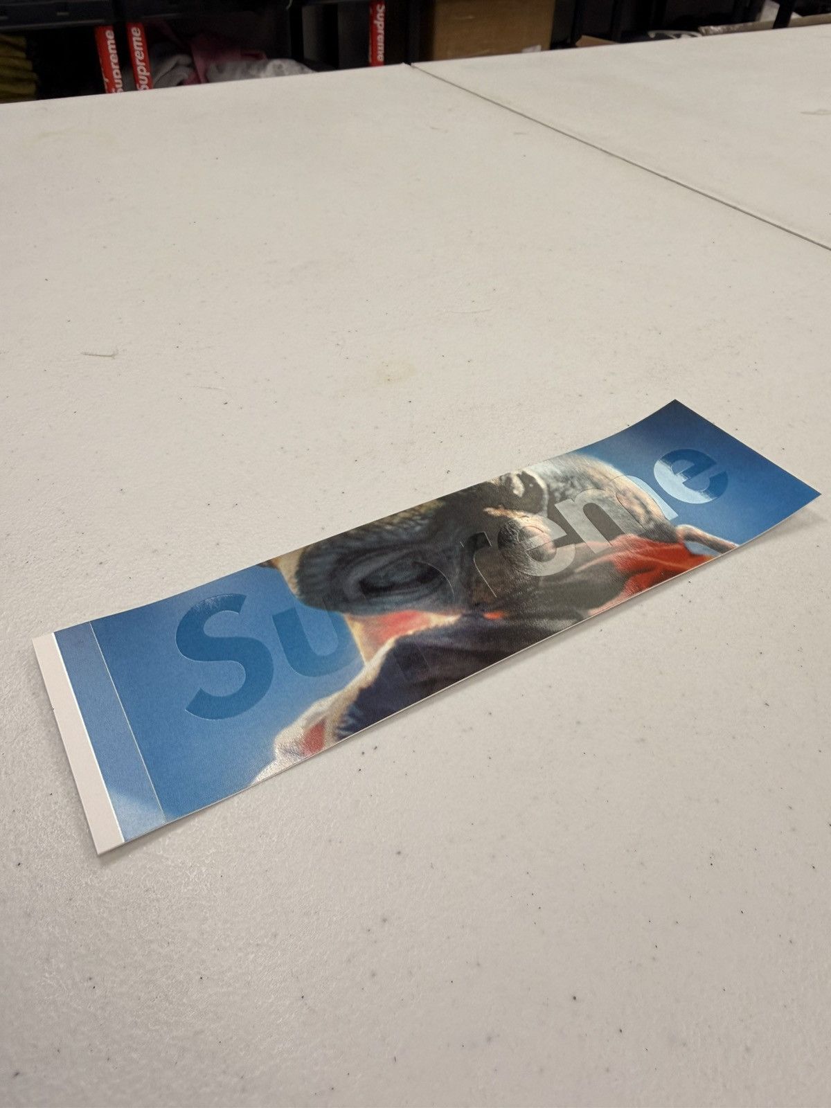 Supreme Supreme 2015 E.T Box Logo Sticker Size ONE SIZE - 2 Thumbnail