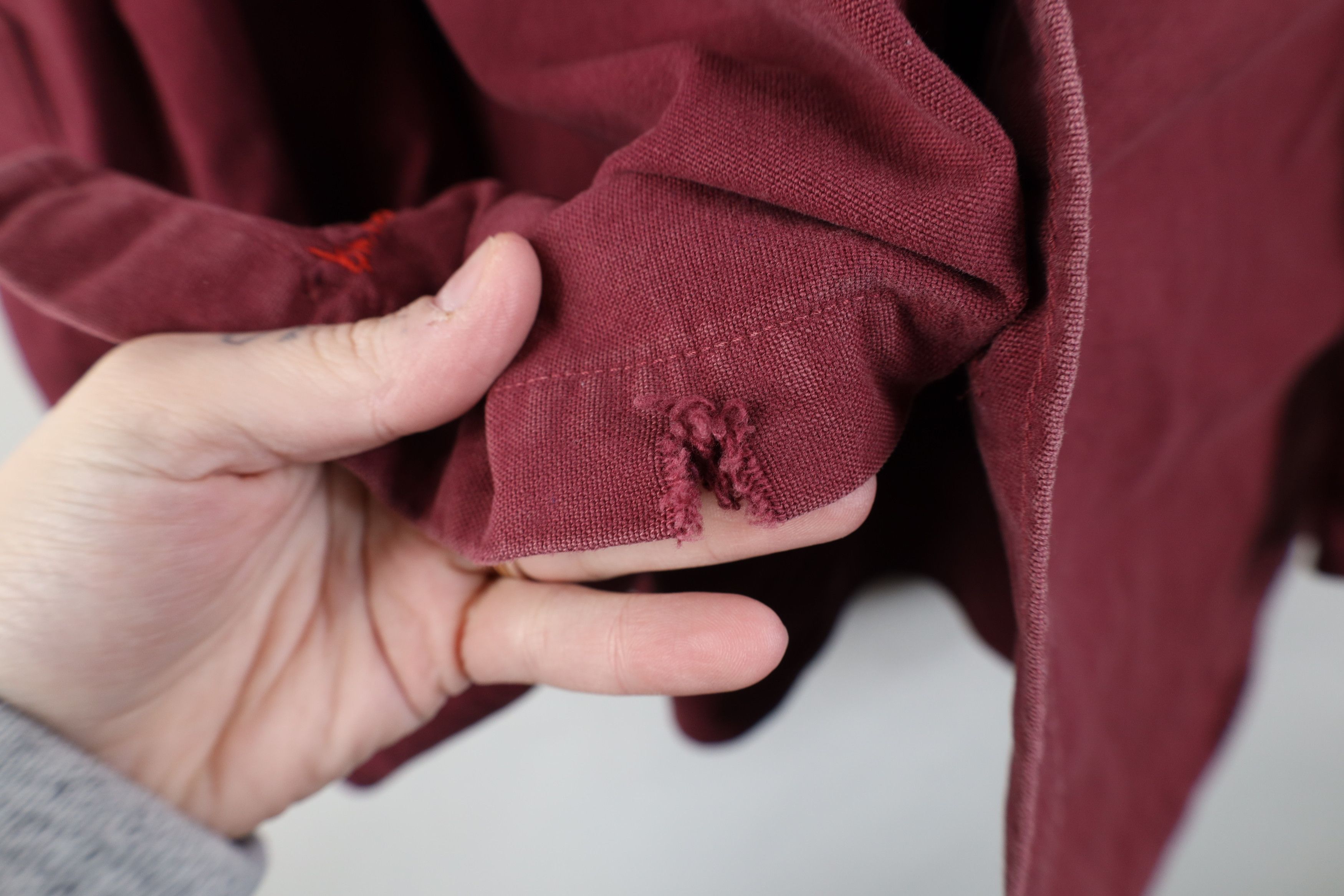 L.L. Bean Vintage LL Bean Chamois Cloth Collared Button Shirt Red Size US L / EU 52-54 / 3 - 5 Thumbnail
