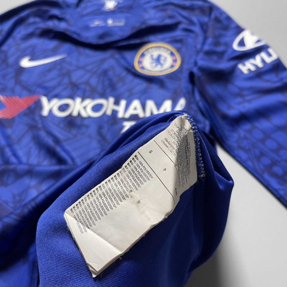 Nike CHELSEA NIKE 2019/2020 FOOTBALL HOME JERSEY #10 HAZARD Size US S / EU 44-46 / 1 - 9 Thumbnail