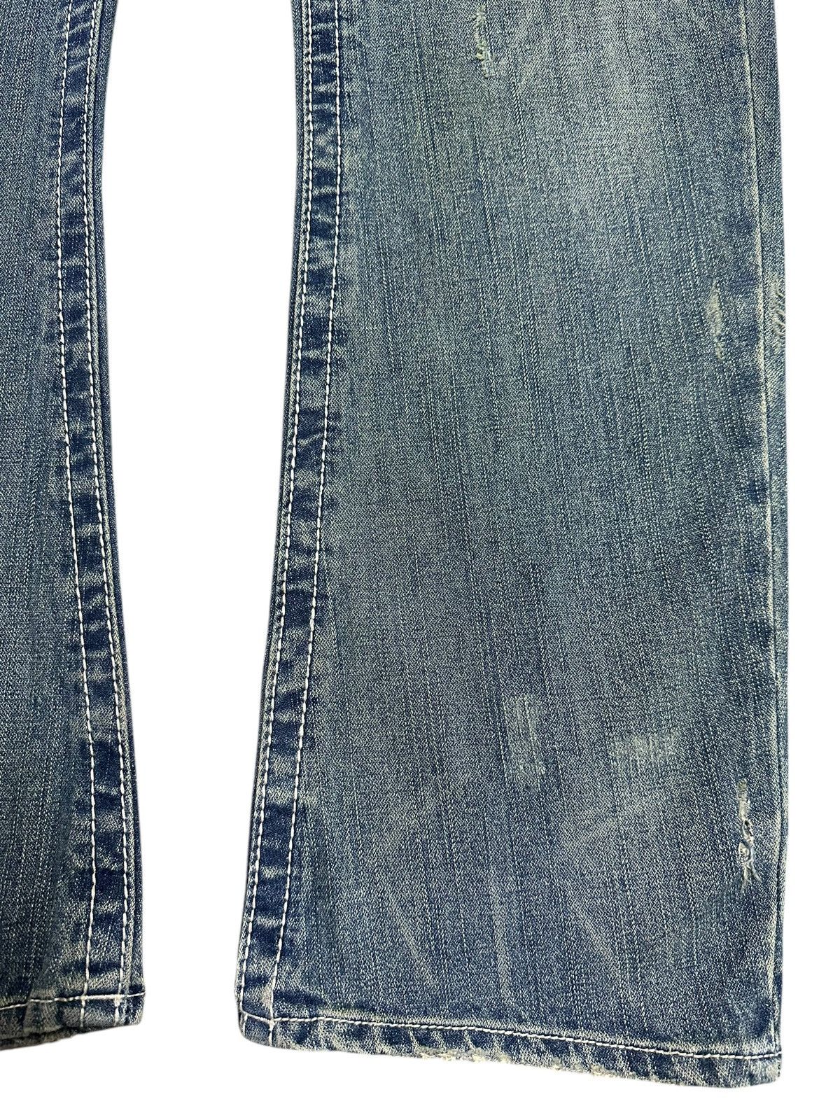 Japanese Brand Vintage True Religion Blue Wash Style Loose Jeans Size US 36 / EU 52 - 8 Thumbnail
