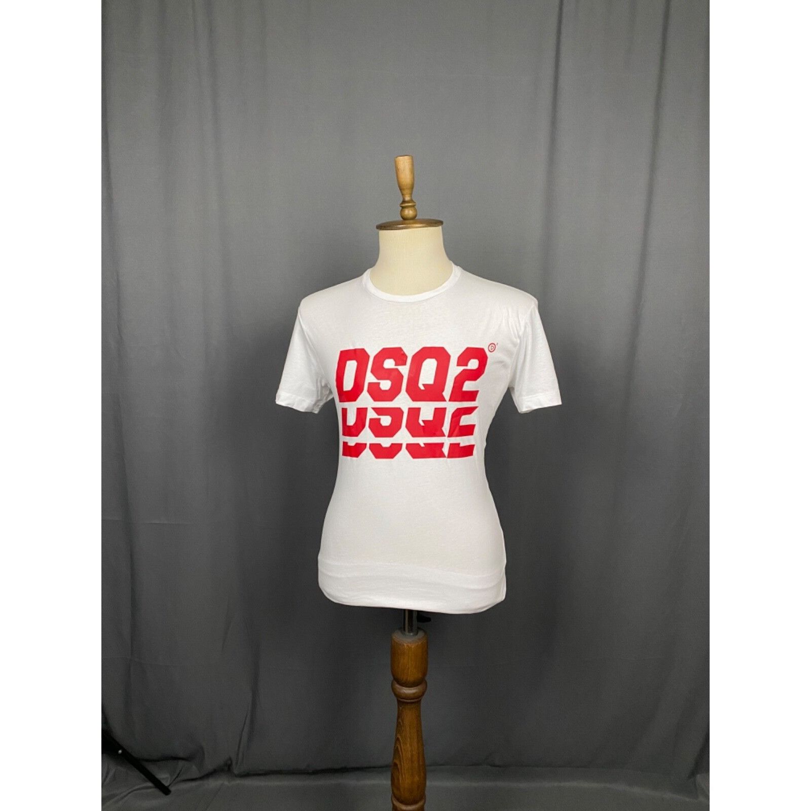 Dsquared2 Dsquared2 Big Logo Men's White T-Shirt Size M Size US M / EU 48-50 / 2 - 2 Thumbnail