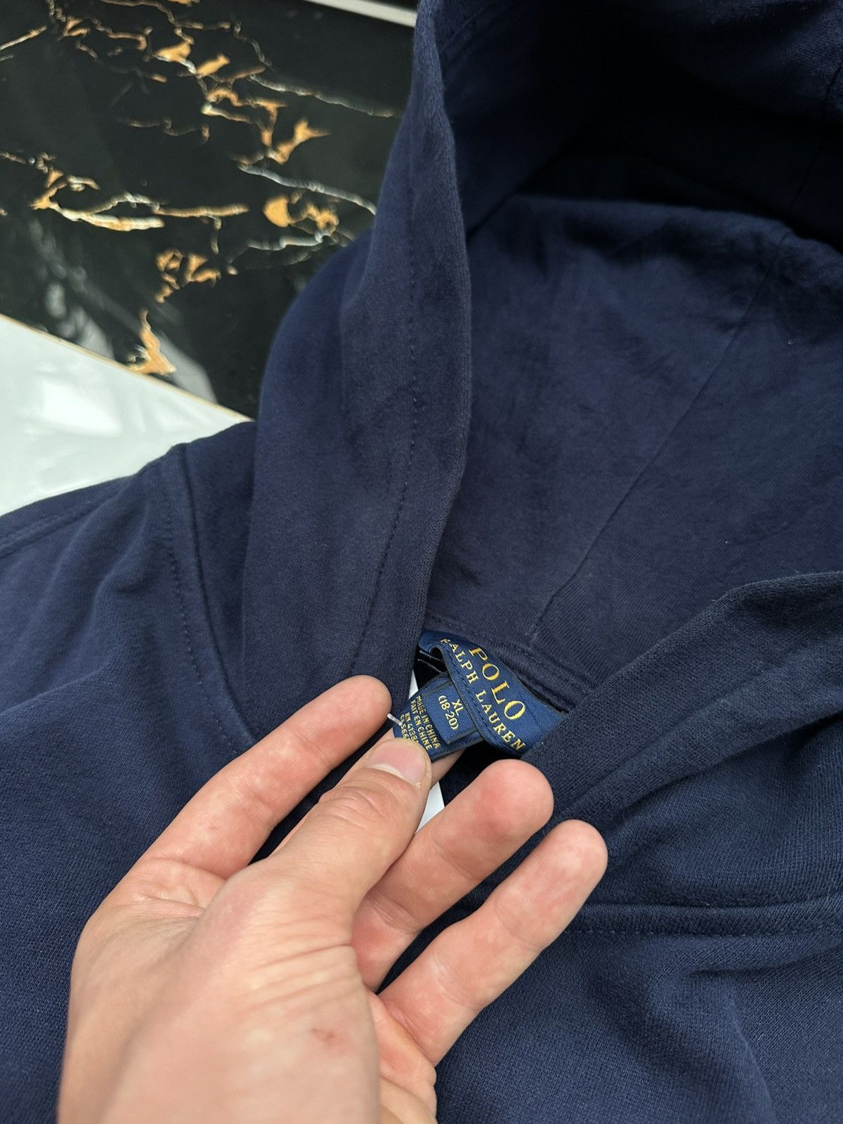 Polo Ralph Lauren × Vintage POLO RALPH LAUREN VINTAGE BASIC LOGO STREETWEAR ZIP HOODIE Size US S / EU 44-46 / 1 - 5 Thumbnail