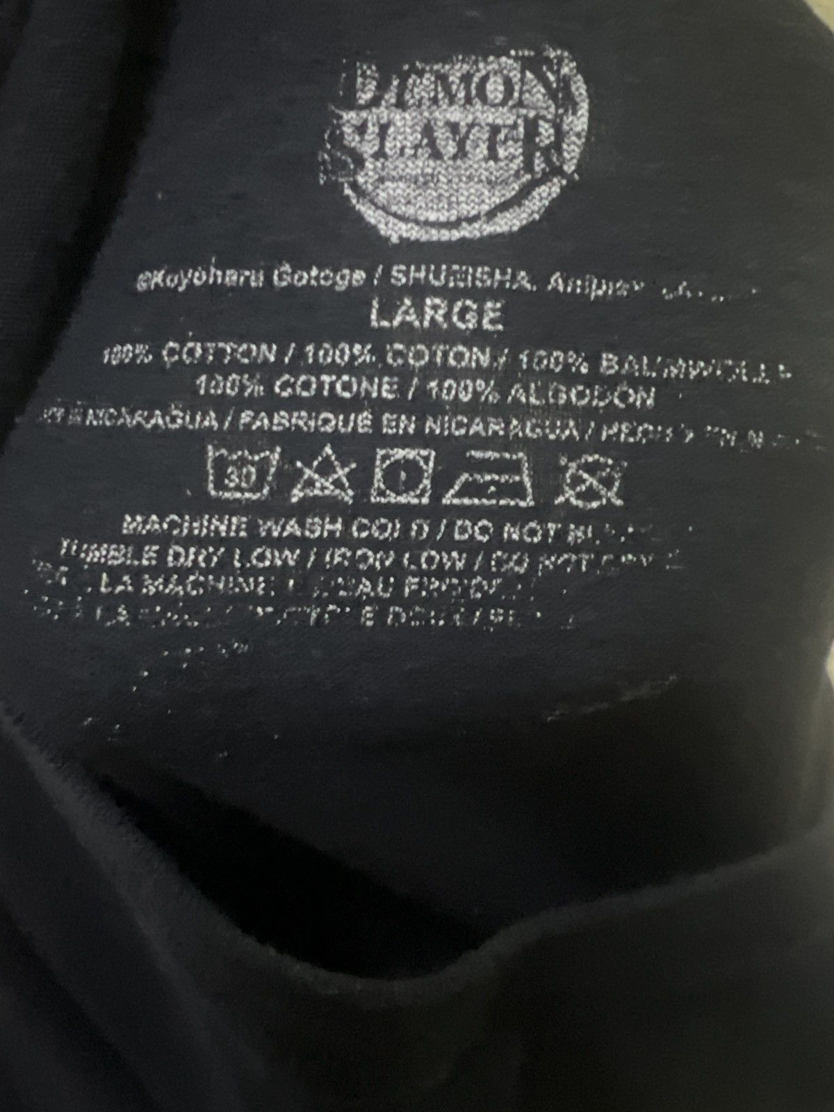 Japanese Brand Demon Slayer Anime t shirt Worn Once Black-Ships Fast Size US M / EU 48-50 / 2 - 2 Thumbnail