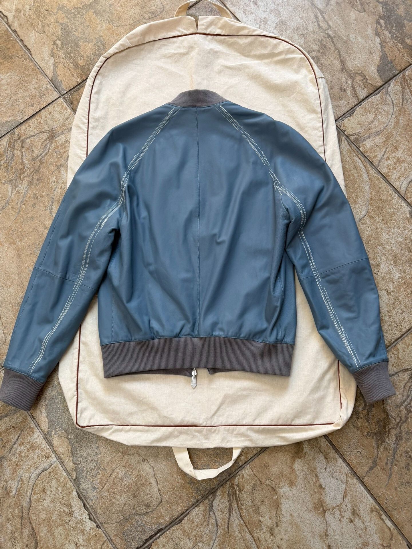 Hermes hermes reversible er jacket in blue Size US XXL / EU 58 / 5 - 3 Thumbnail