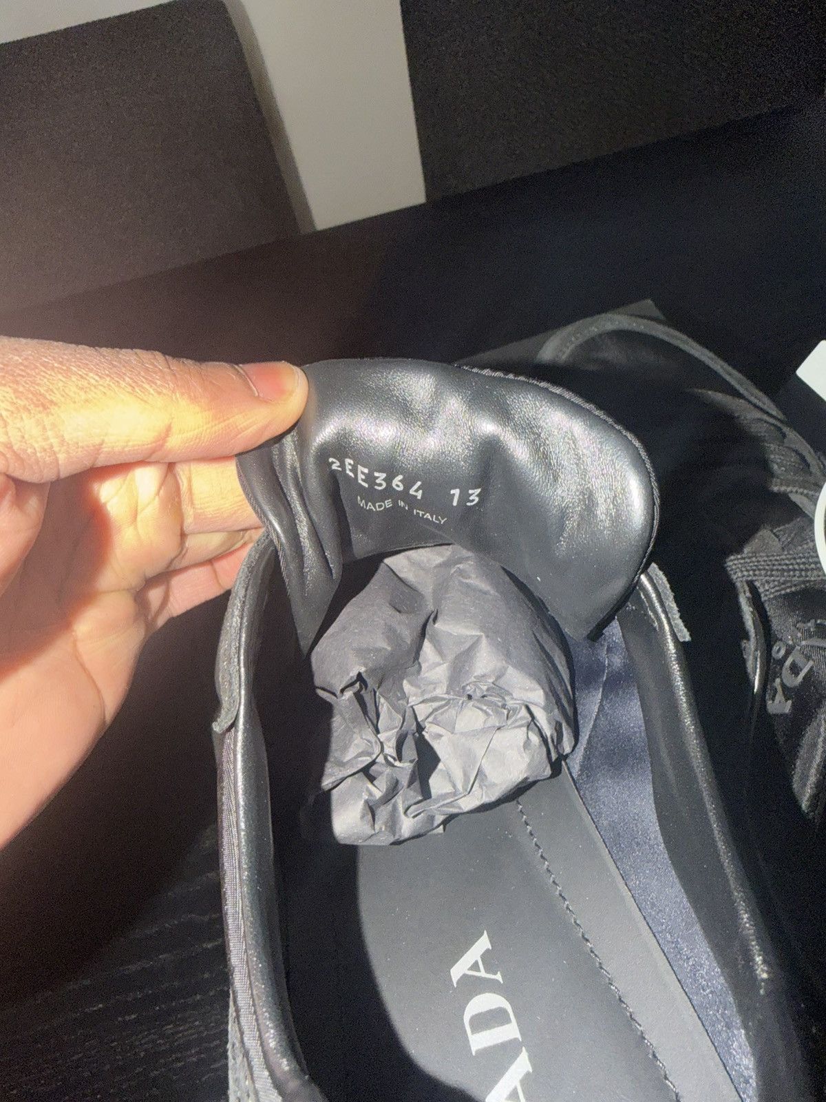 Prada Prada Downtown Re-Nylon and suede sneakers Size US 13 / EU 46 - 8 Thumbnail