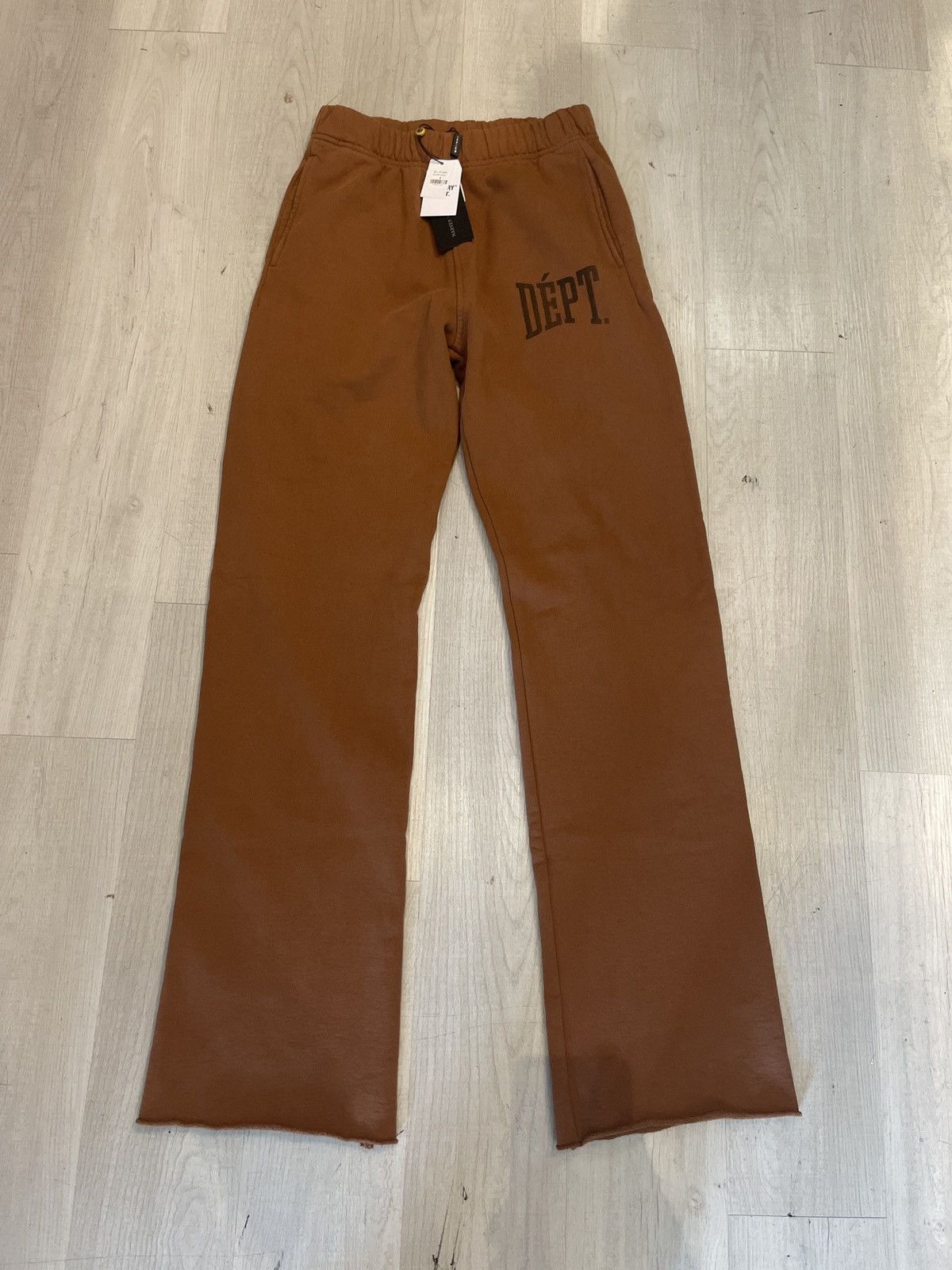 Gallery Dept. Gallery Dept. Logo Flare Sweatpants Brown Size US 30 / EU 46 - 1 Thumbnail