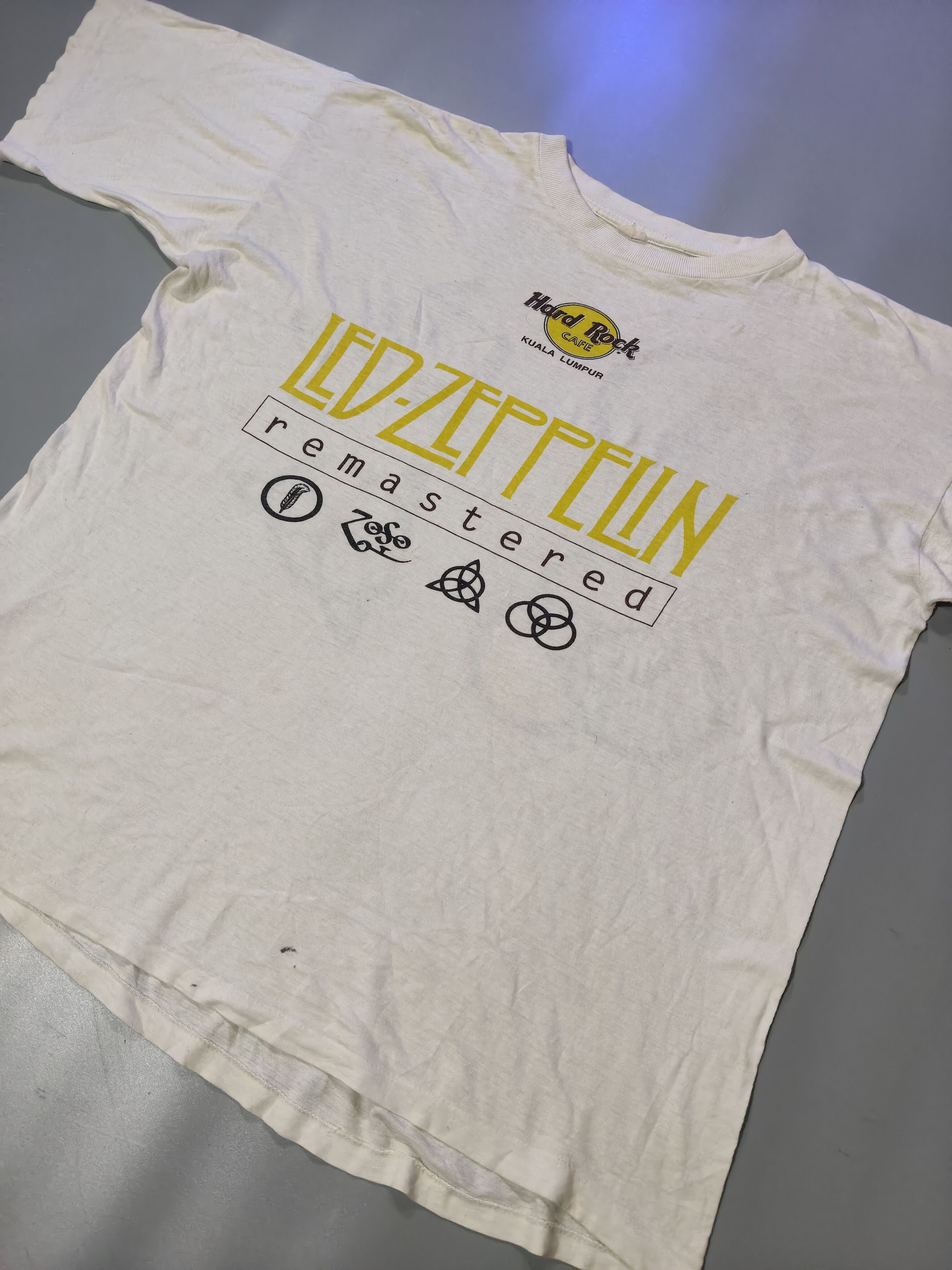 Hard Rock Cafe vintage Hard Rock Cafe Kuala Lumpur merchandise Led Zeppelin Size US L / EU 52-54 / 3 - 2 Thumbnail