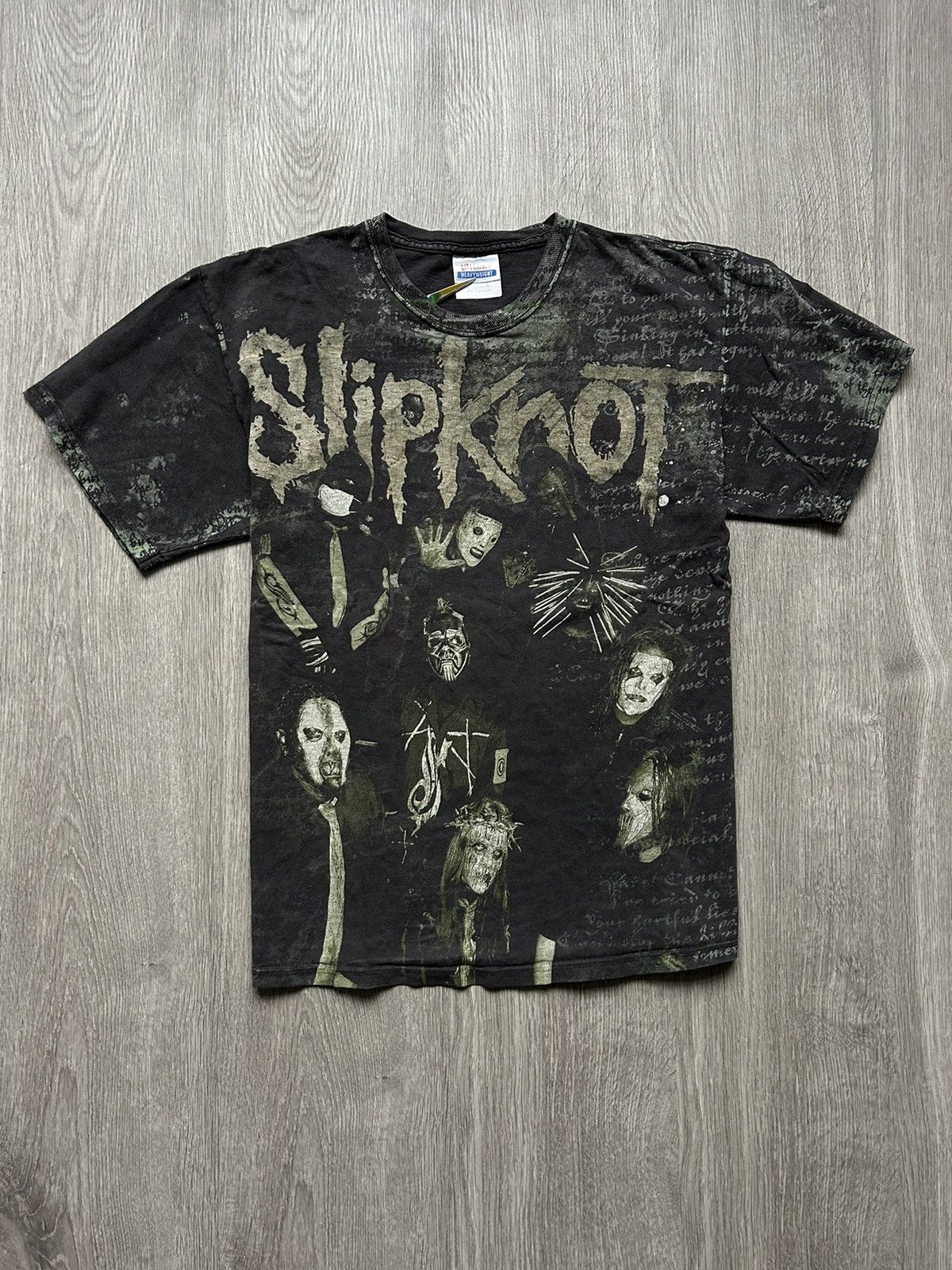 Slipknot × Vintage T-Shirt Slipknot 🔘 Vintage 🔘 Merch 🔘 1980-90s 🔘 Size US M / EU 48-50 / 2 - 1 Thumbnail