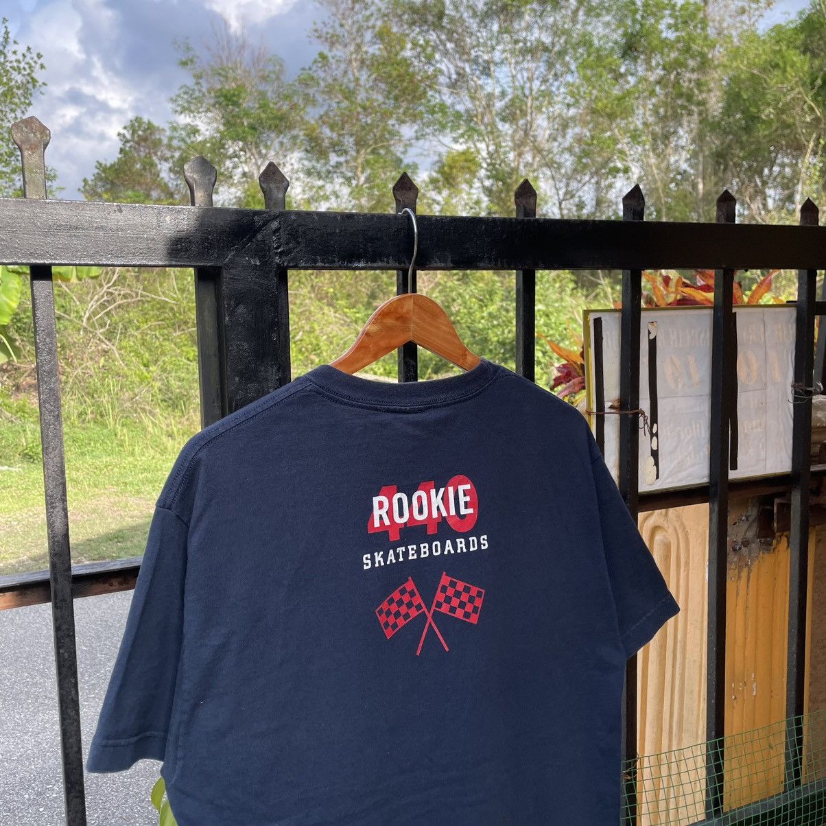 Welcome Skateboards 🔥Vintage 90s Rookie Skateboard USA Made Graphic Tee Size US M / EU 48-50 / 2 - 3 Thumbnail